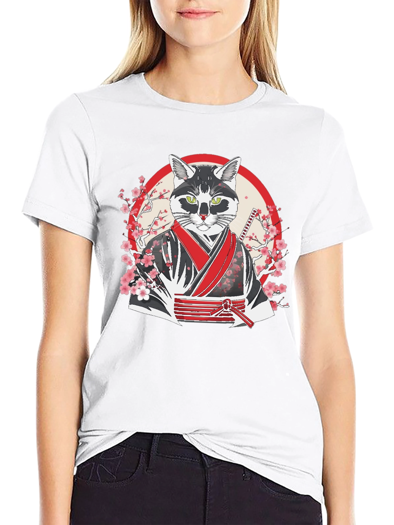 Samurai Cat T-Shirt