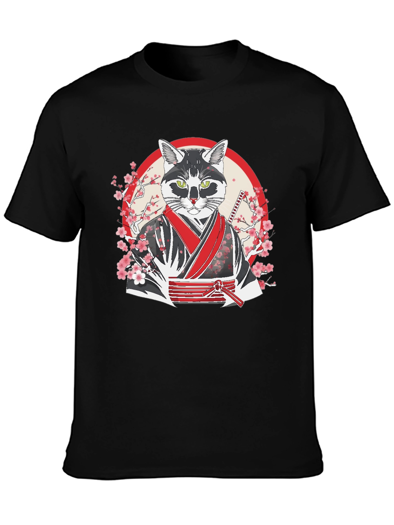 Samurai Cat T-Shirt