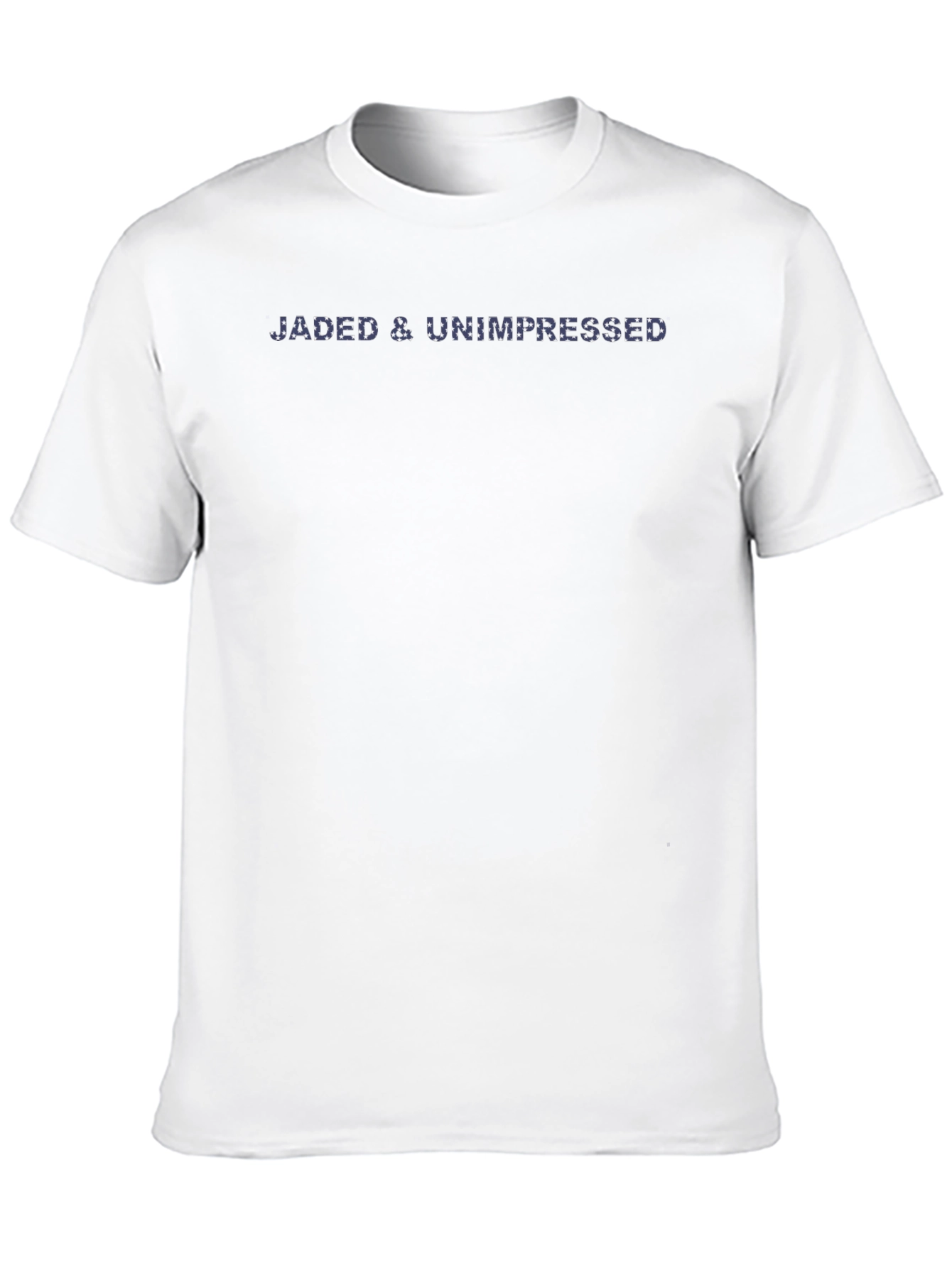Jaded & Unimpressed Graphic Tee - Black