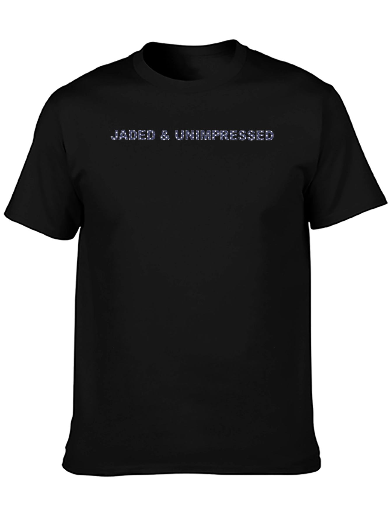 Jaded & Unimpressed Graphic Tee - Black