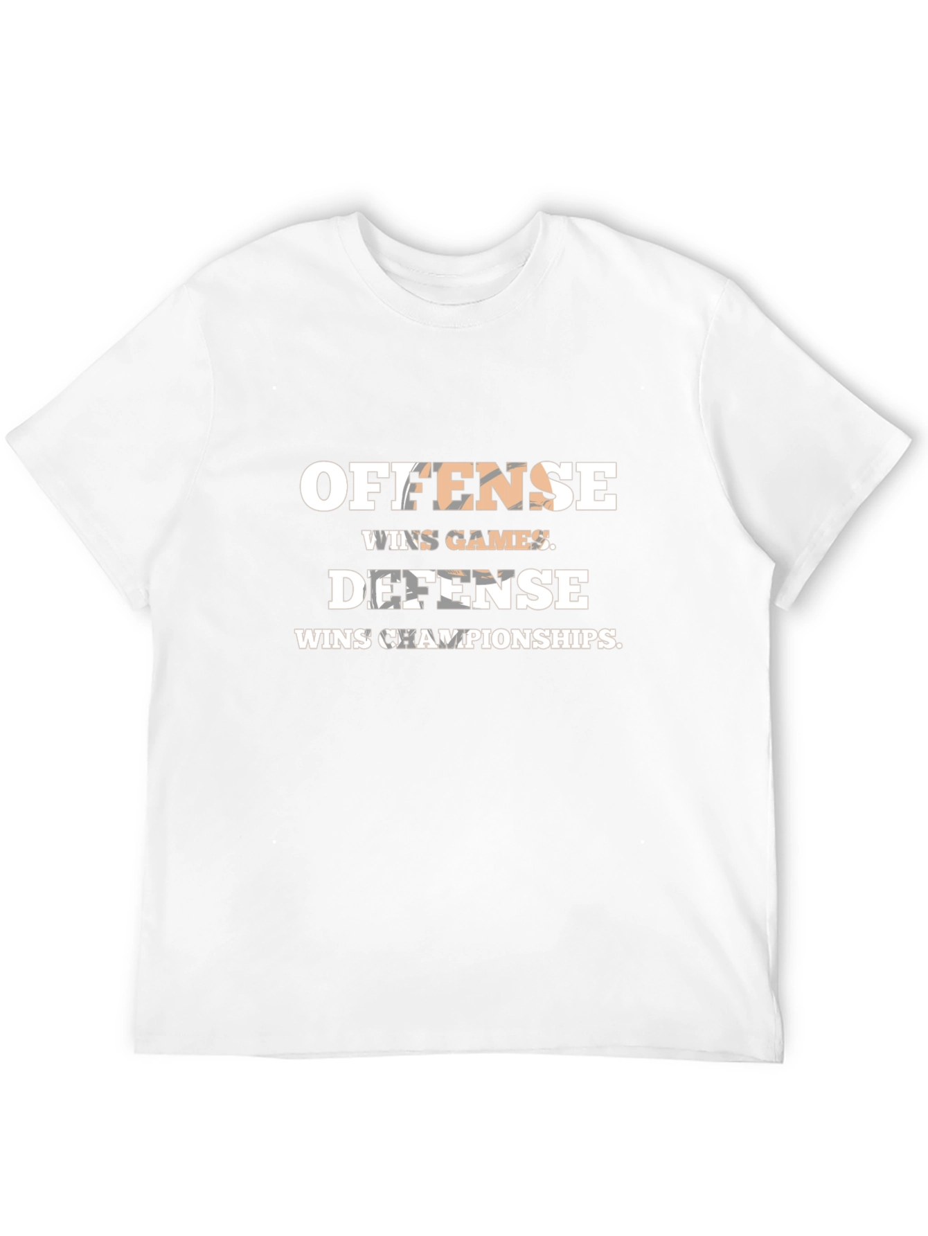 Offense Wins Games Defense Wins Championships T-Shirt