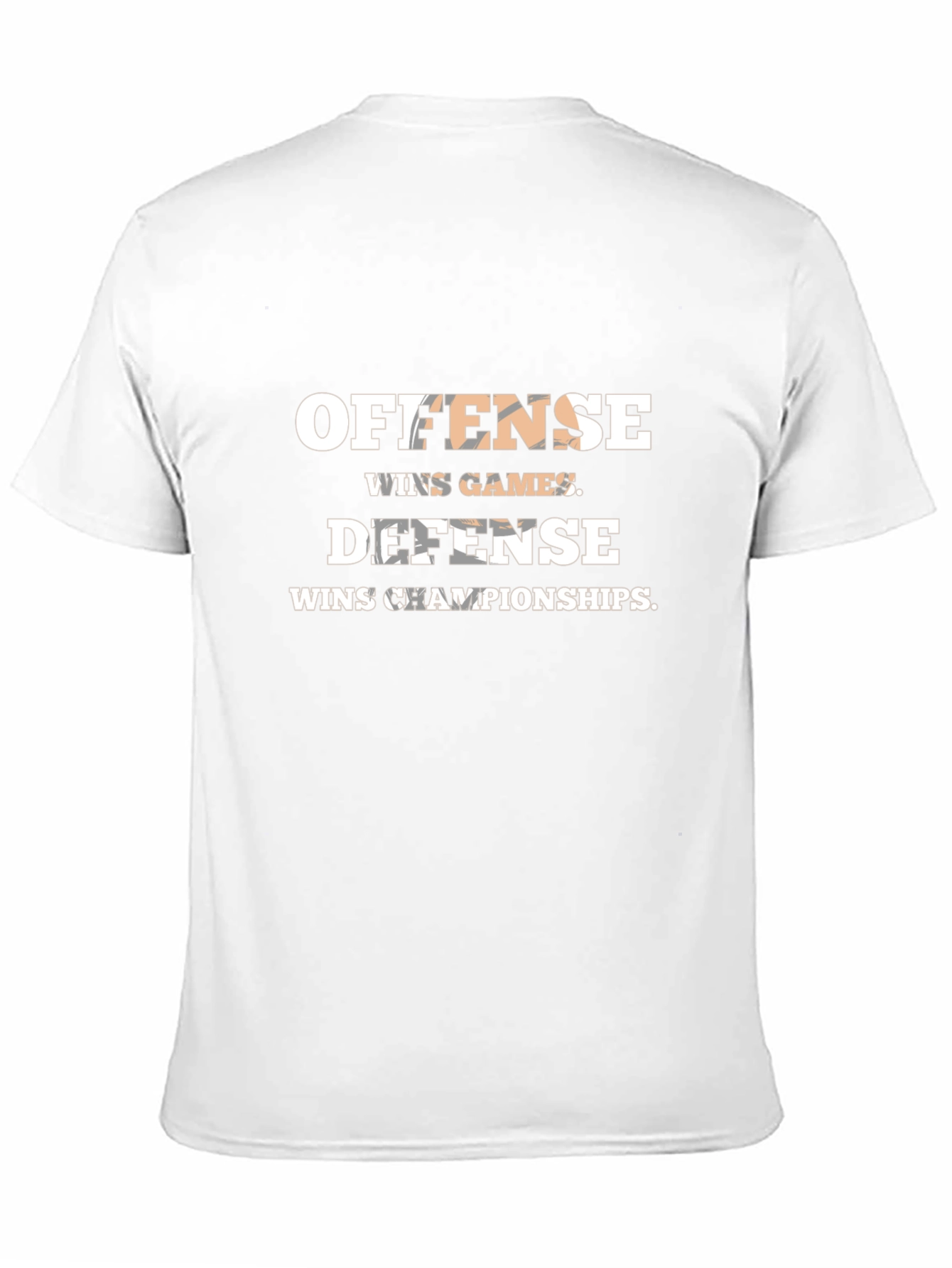 Offense Wins Games Defense Wins Championships T-Shirt