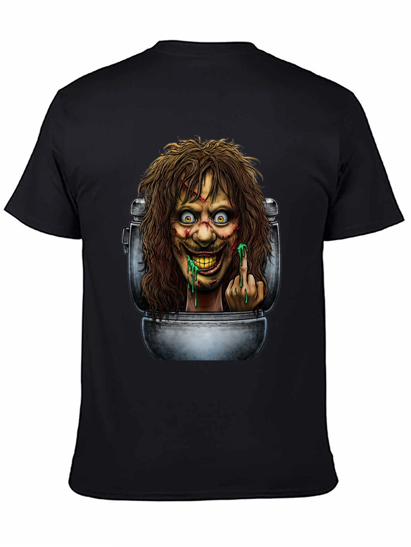 Toilet Monster Graphic Tee