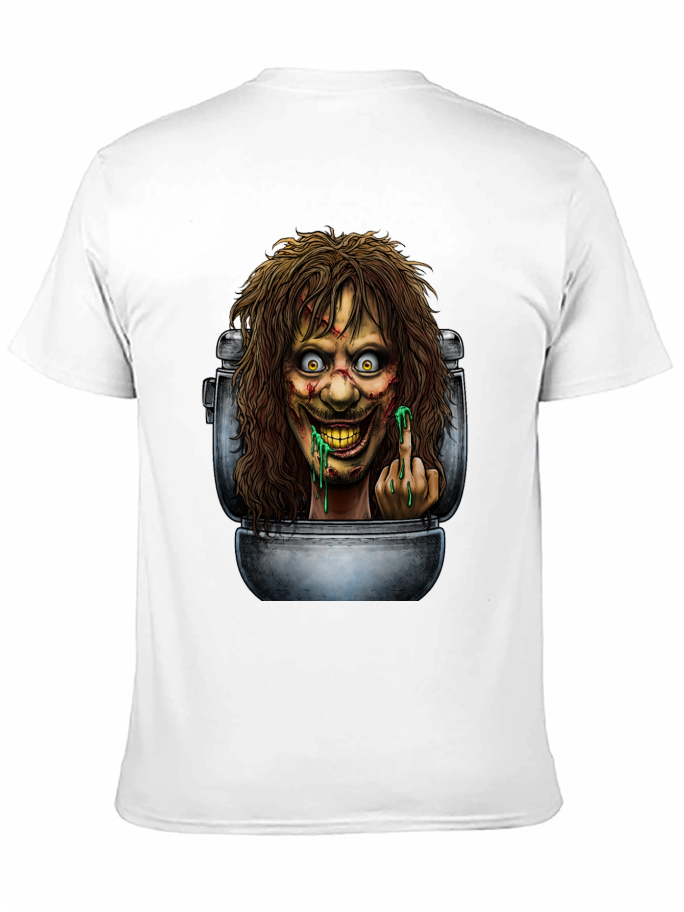 Toilet Monster Graphic Tee