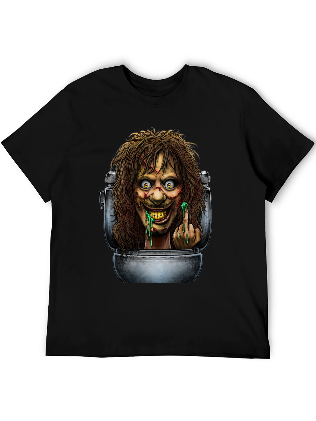 Toilet Monster Graphic Tee