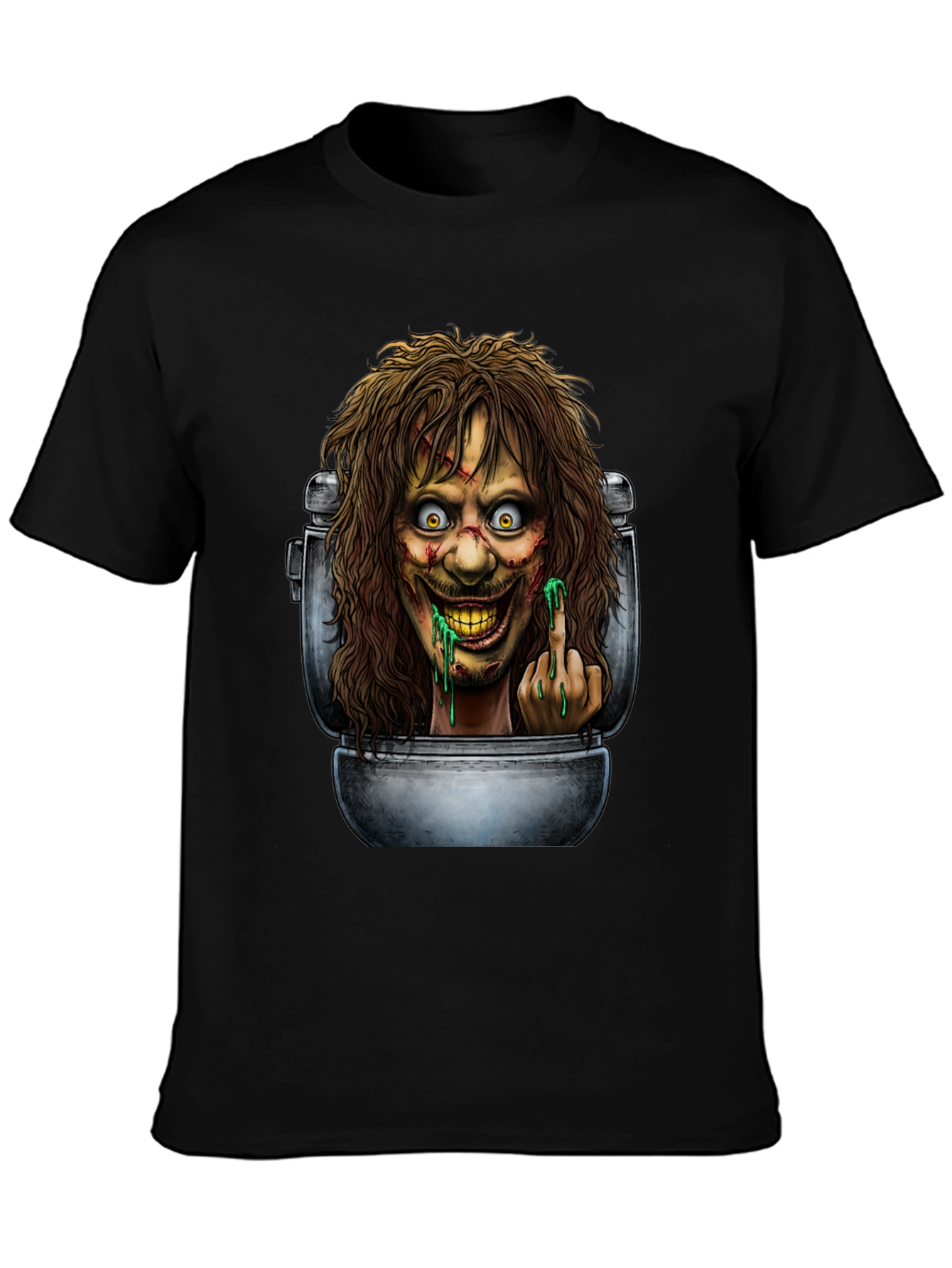 Toilet Monster Graphic Tee