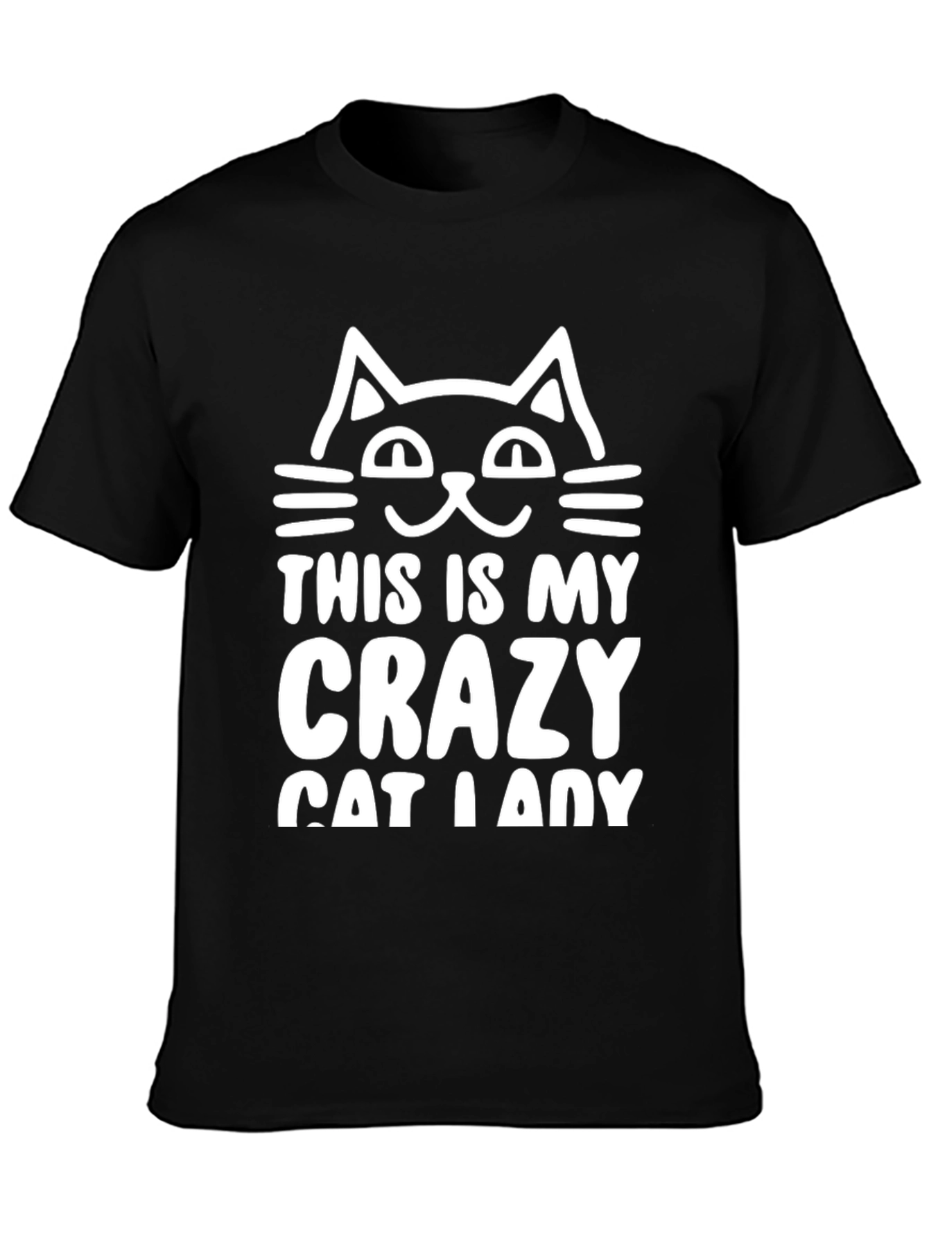 Crazy Cat Lady T-Shirt - Novelty Tee