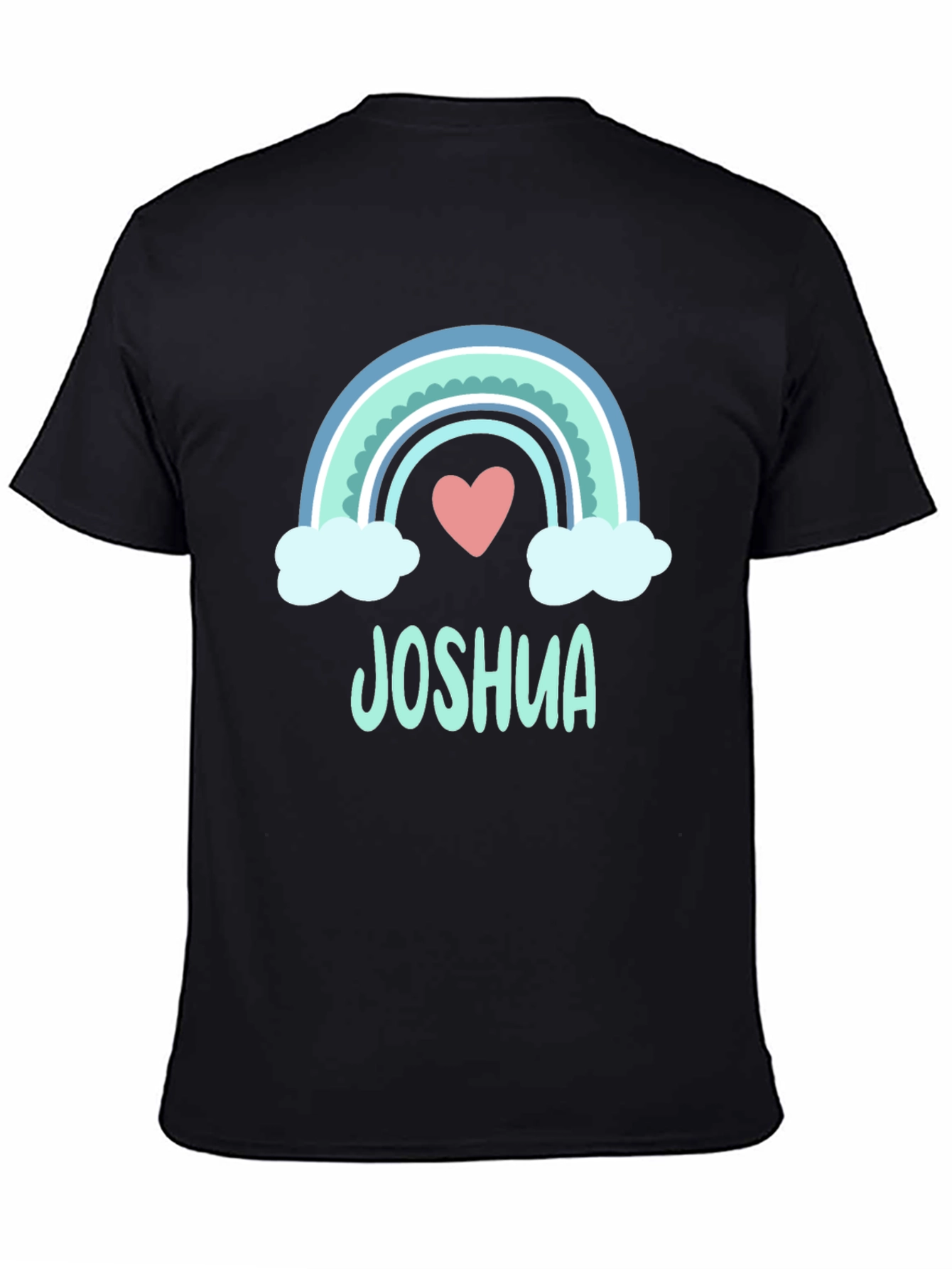 Rainbow Joshua T-Shirt - Cute Personalized Tee