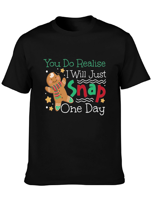 Funny Gingerbread Snap T-Shirt