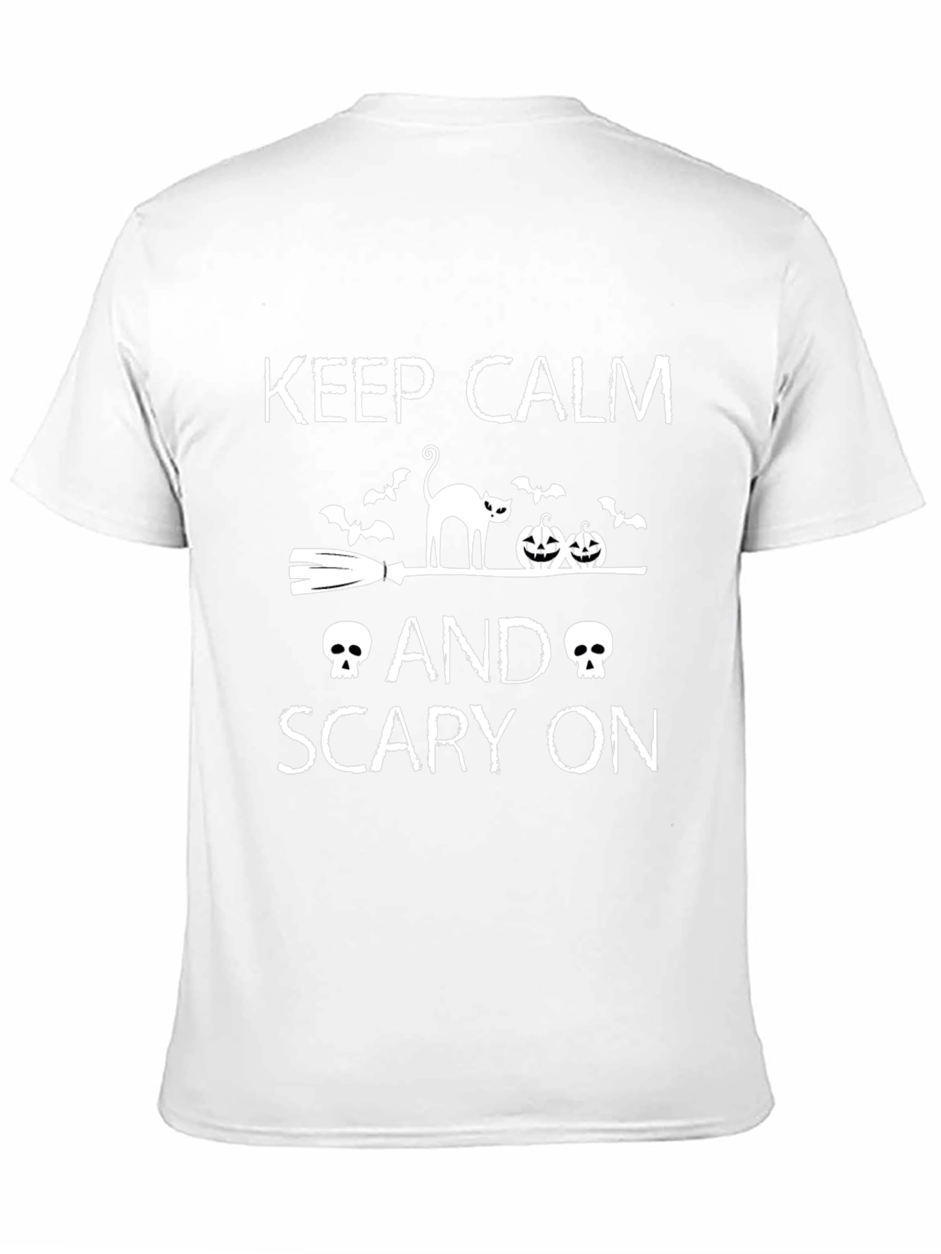 Keep Calm and Scary On Halloween T-Shirt
