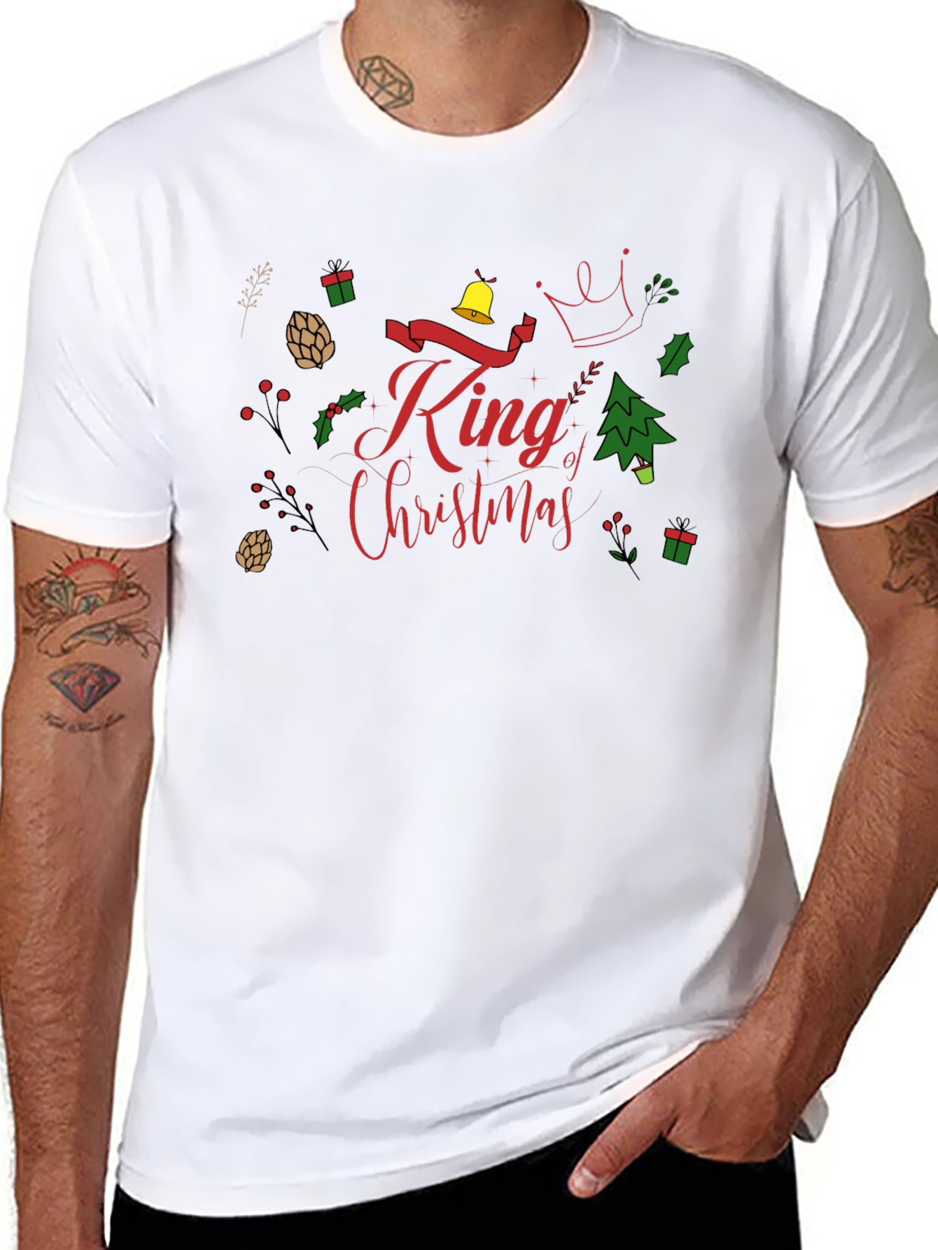 King of Christmas Holiday T-Shirt