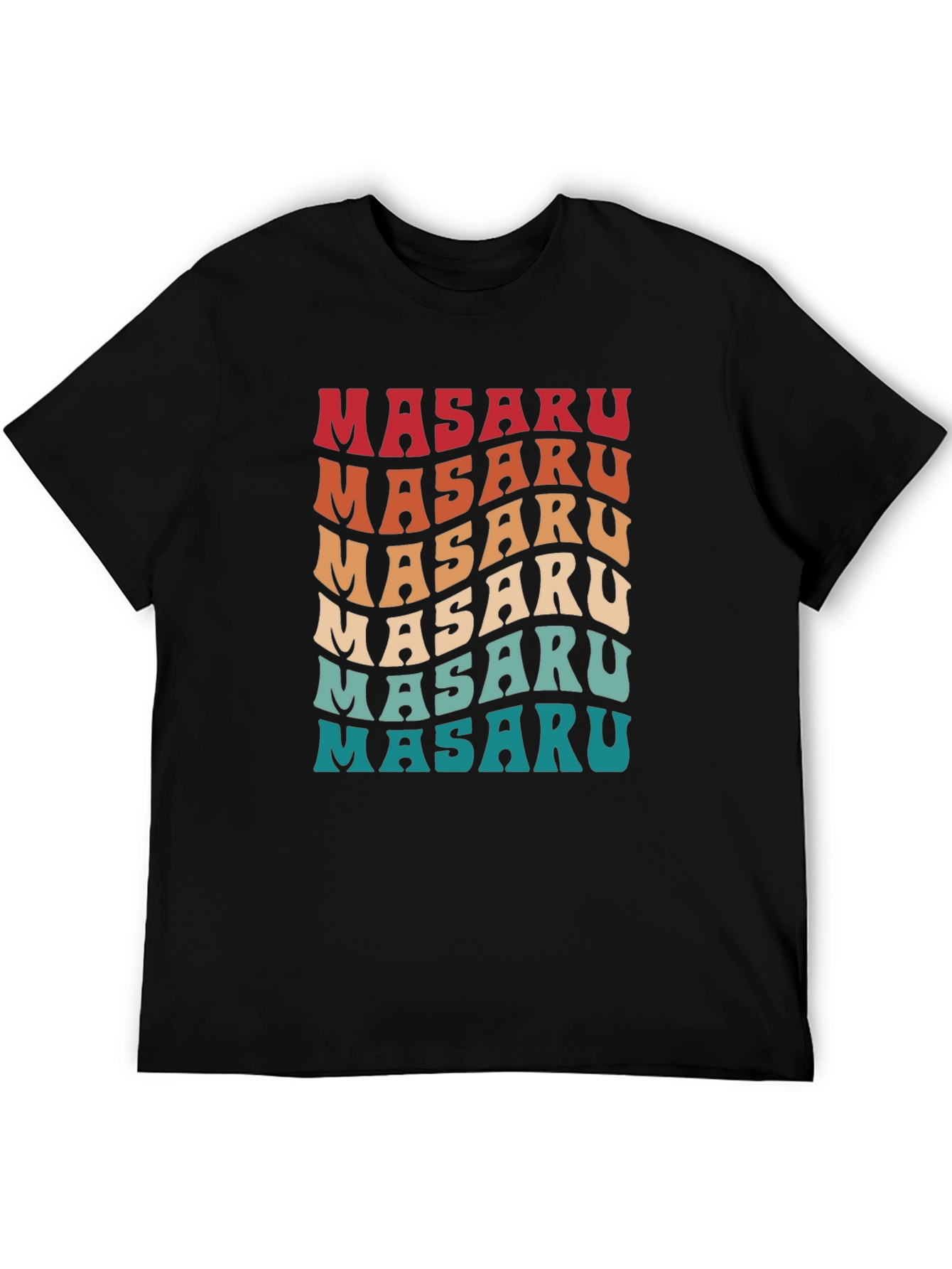 Retro Masaru Name T-Shirt