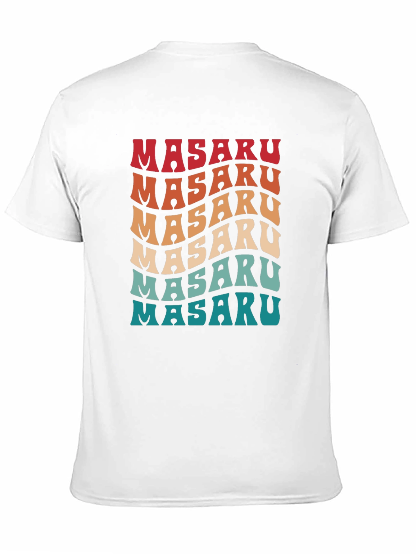 Retro Masaru Name T-Shirt