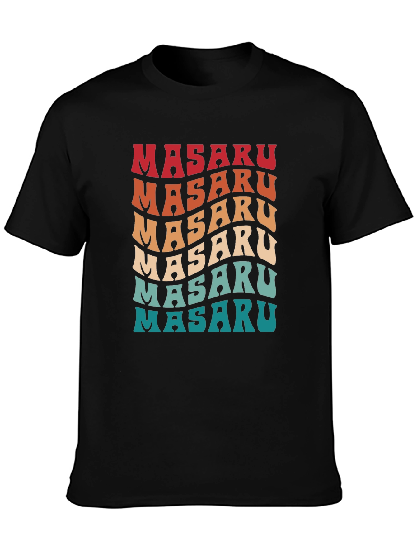 Retro Masaru Name T-Shirt