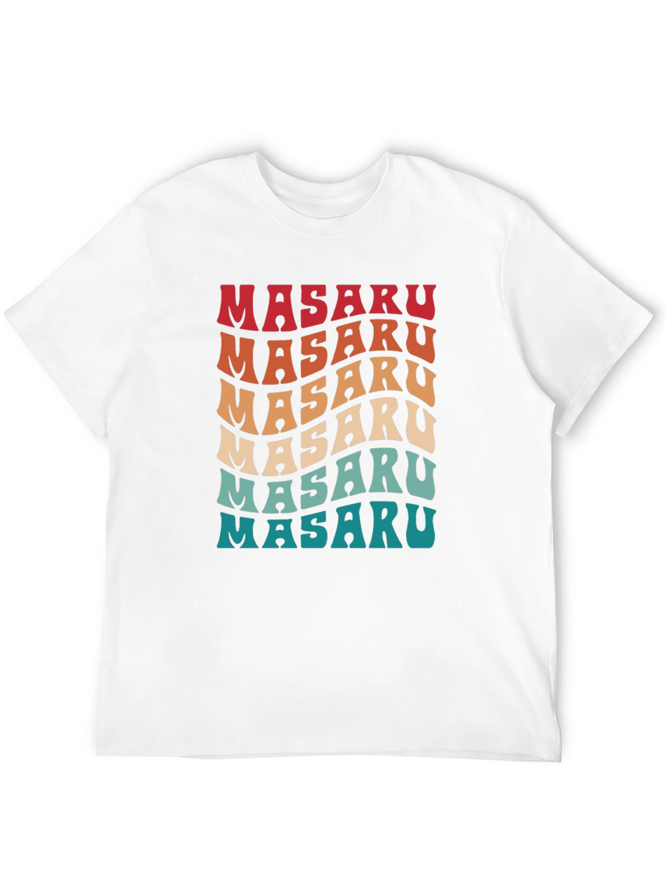 Retro Masaru Name T-Shirt