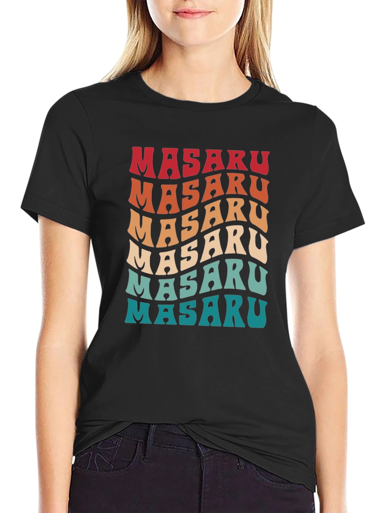 Retro Masaru Name T-Shirt