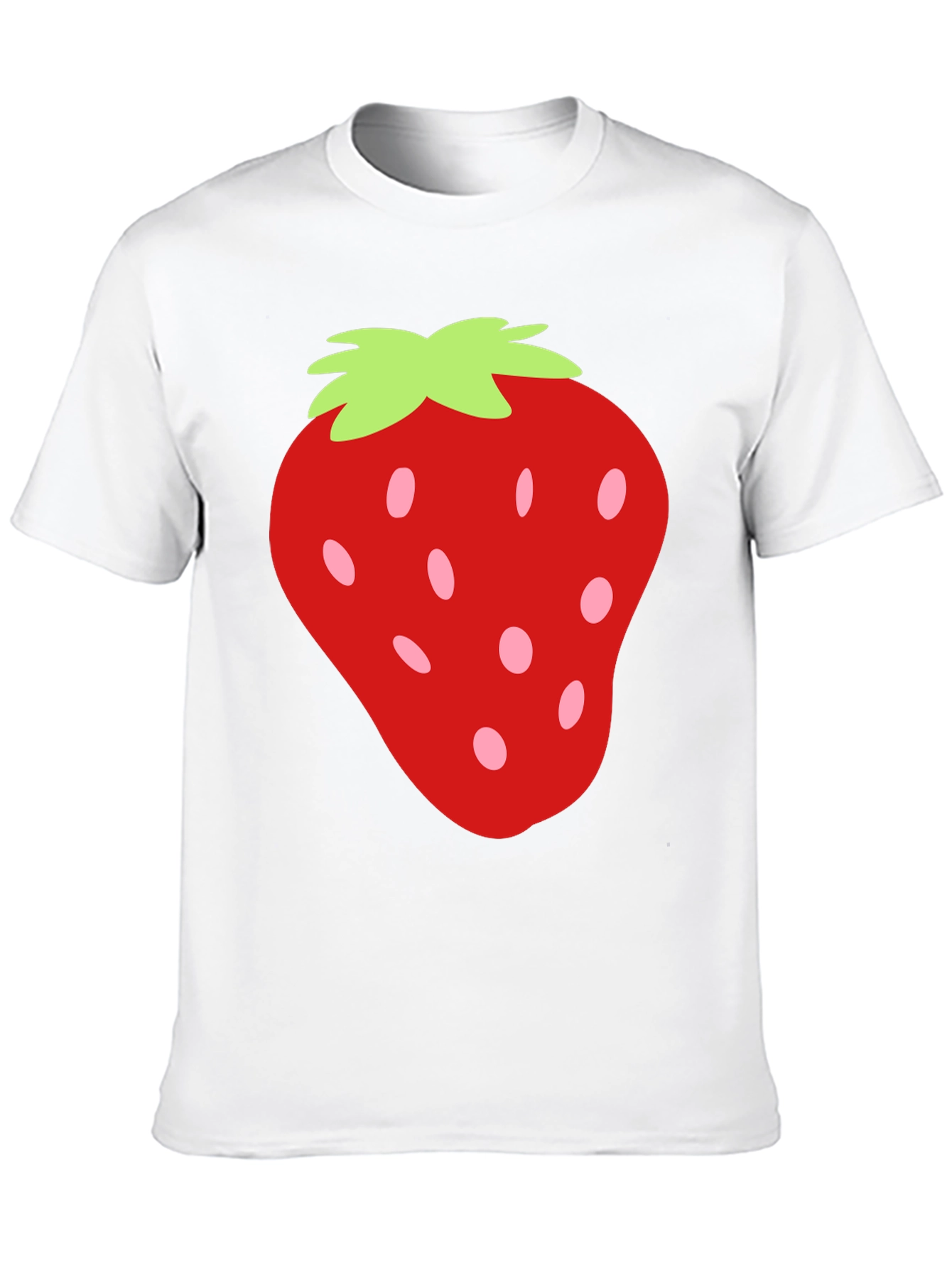 Strawberry Graphic Tee - Fun & Casual Style