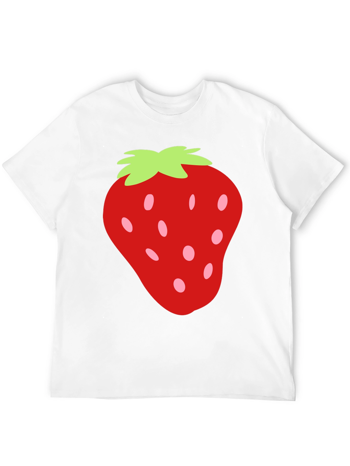 Strawberry Graphic Tee - Fun & Casual Style