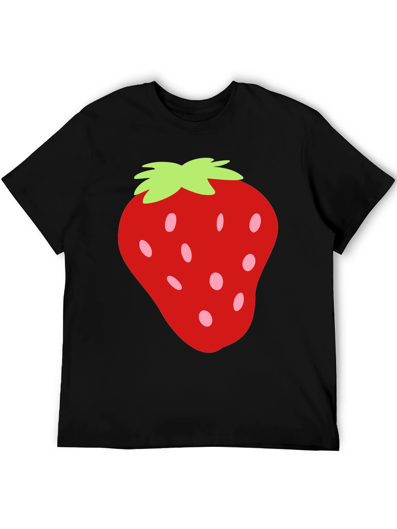 Strawberry Graphic Tee - Fun & Casual Style