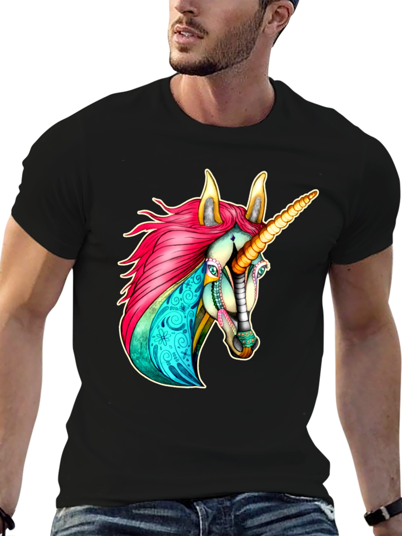 Unicorn T-Shirt - Vibrant Graphic Tee
