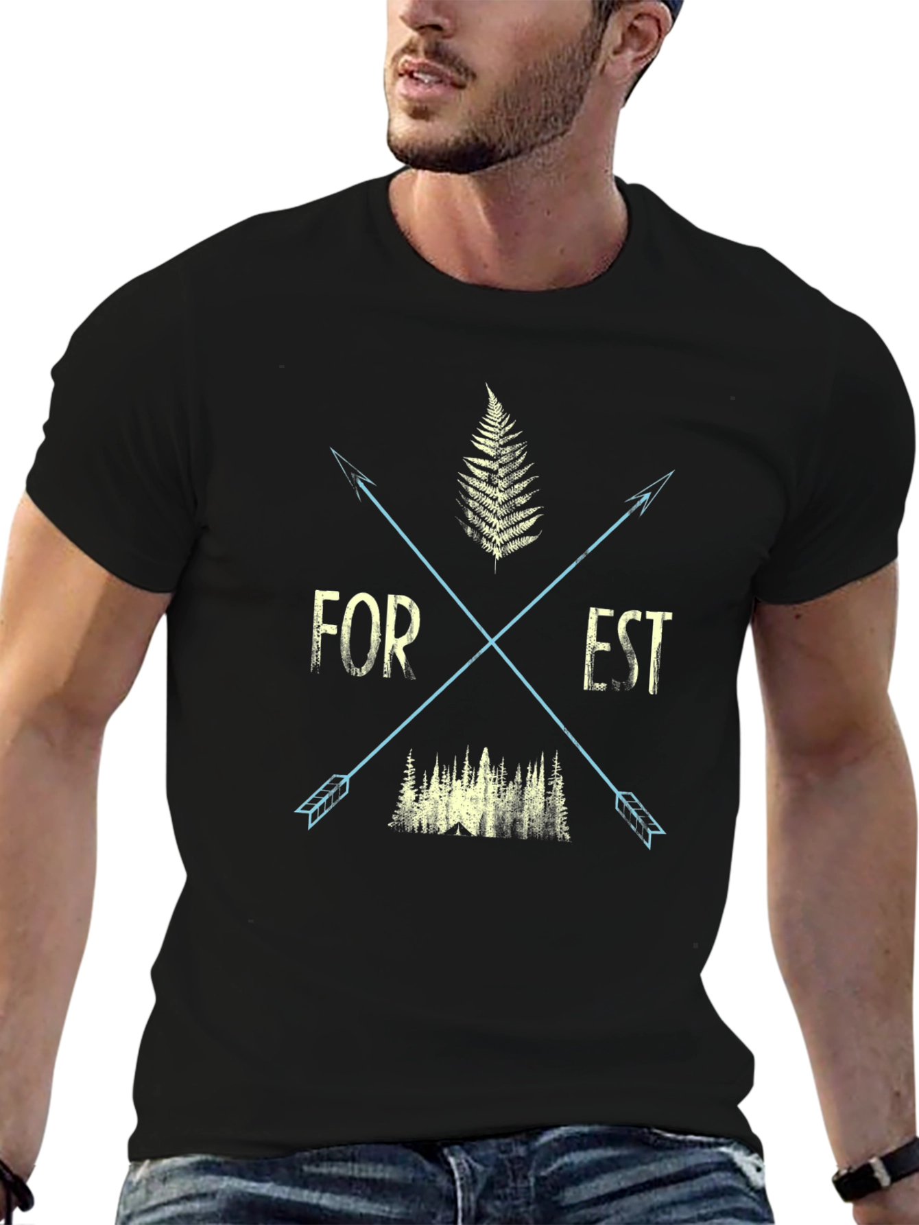 Forest Arrow Graphic T-Shirt