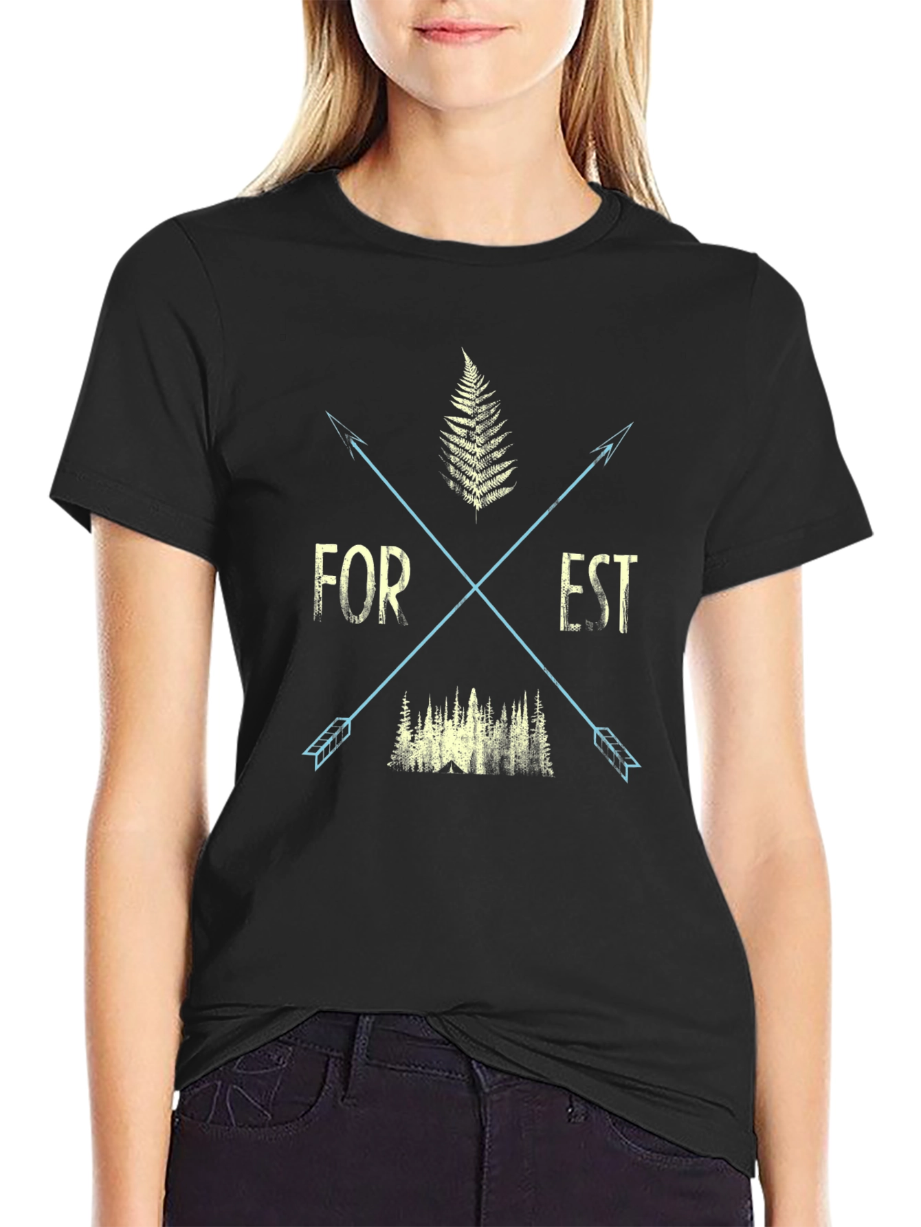 Forest Arrow Graphic T-Shirt