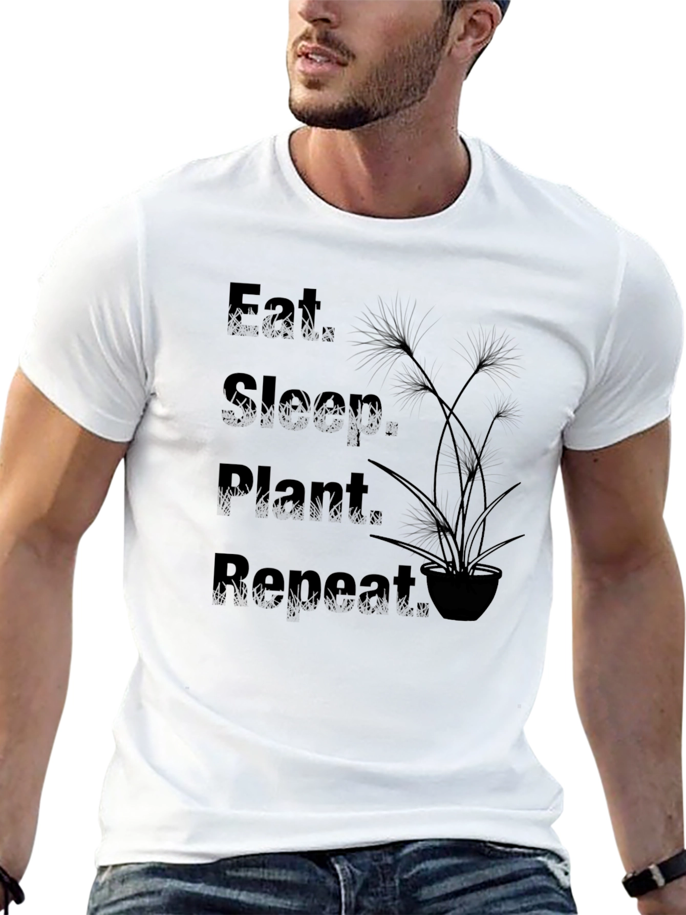 Eat Sleep Plant Repeat T-Shirt