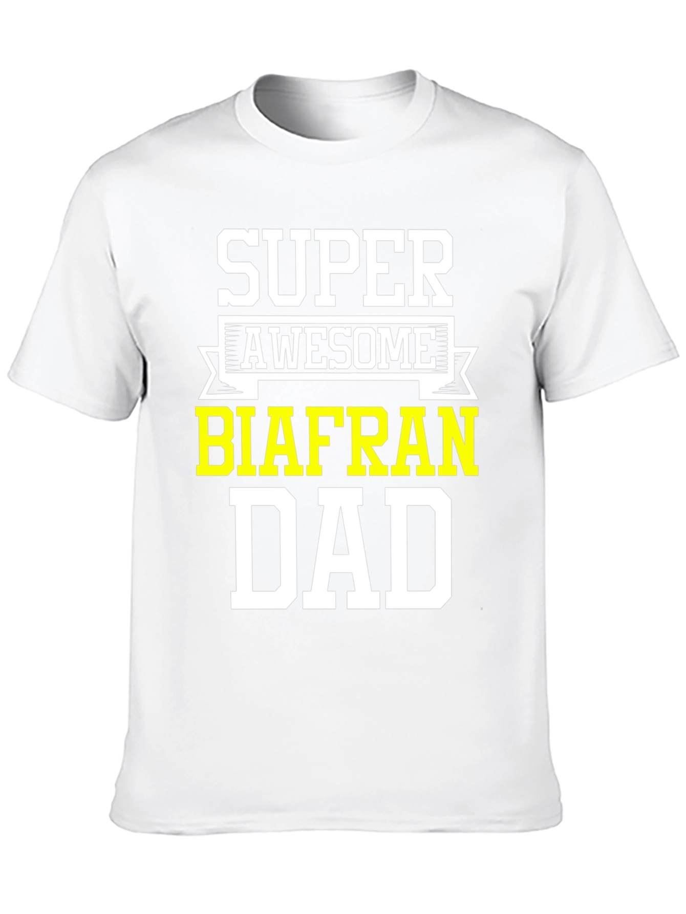 Super Awesome Biafran Dad T-Shirt