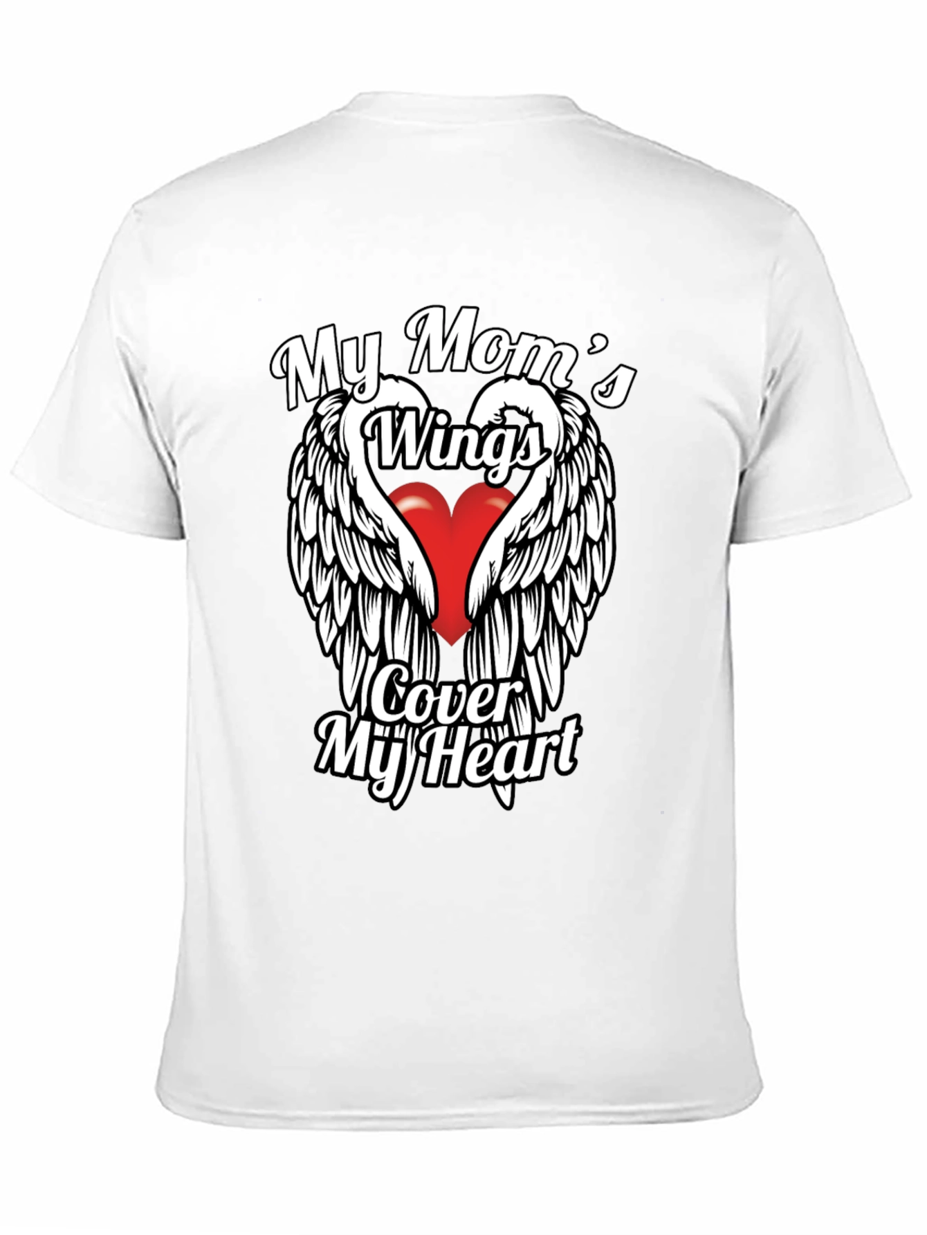 My Moms Wings Heart T-Shirt