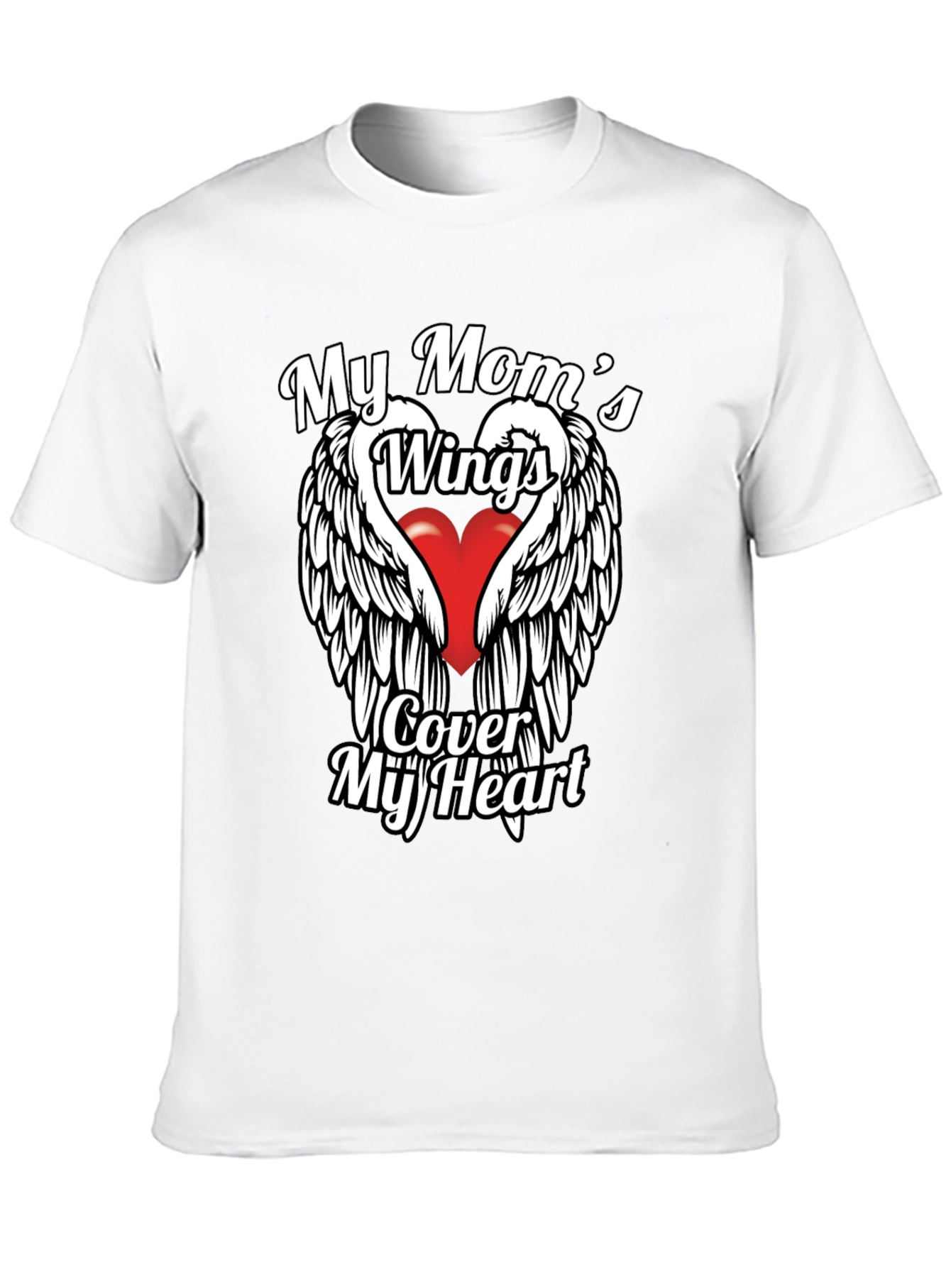 My Moms Wings Heart T-Shirt