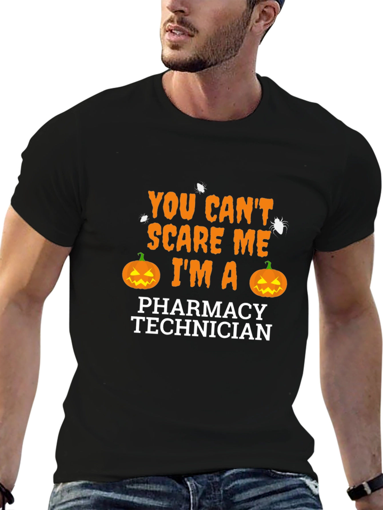 Funny Halloween Pharmacy Technician T-Shirt