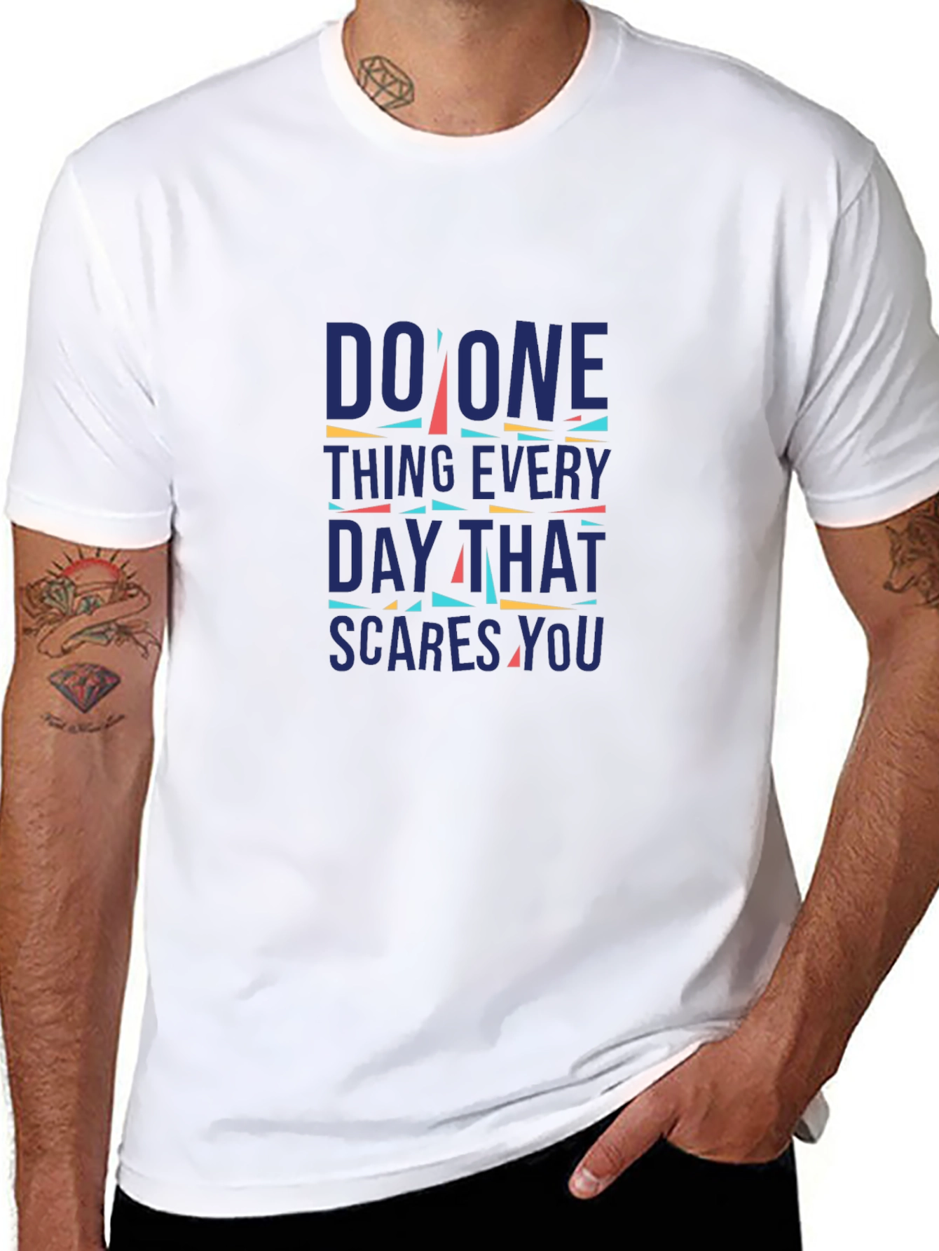 Inspirational Graphic Tee: Do One Thing Every Day