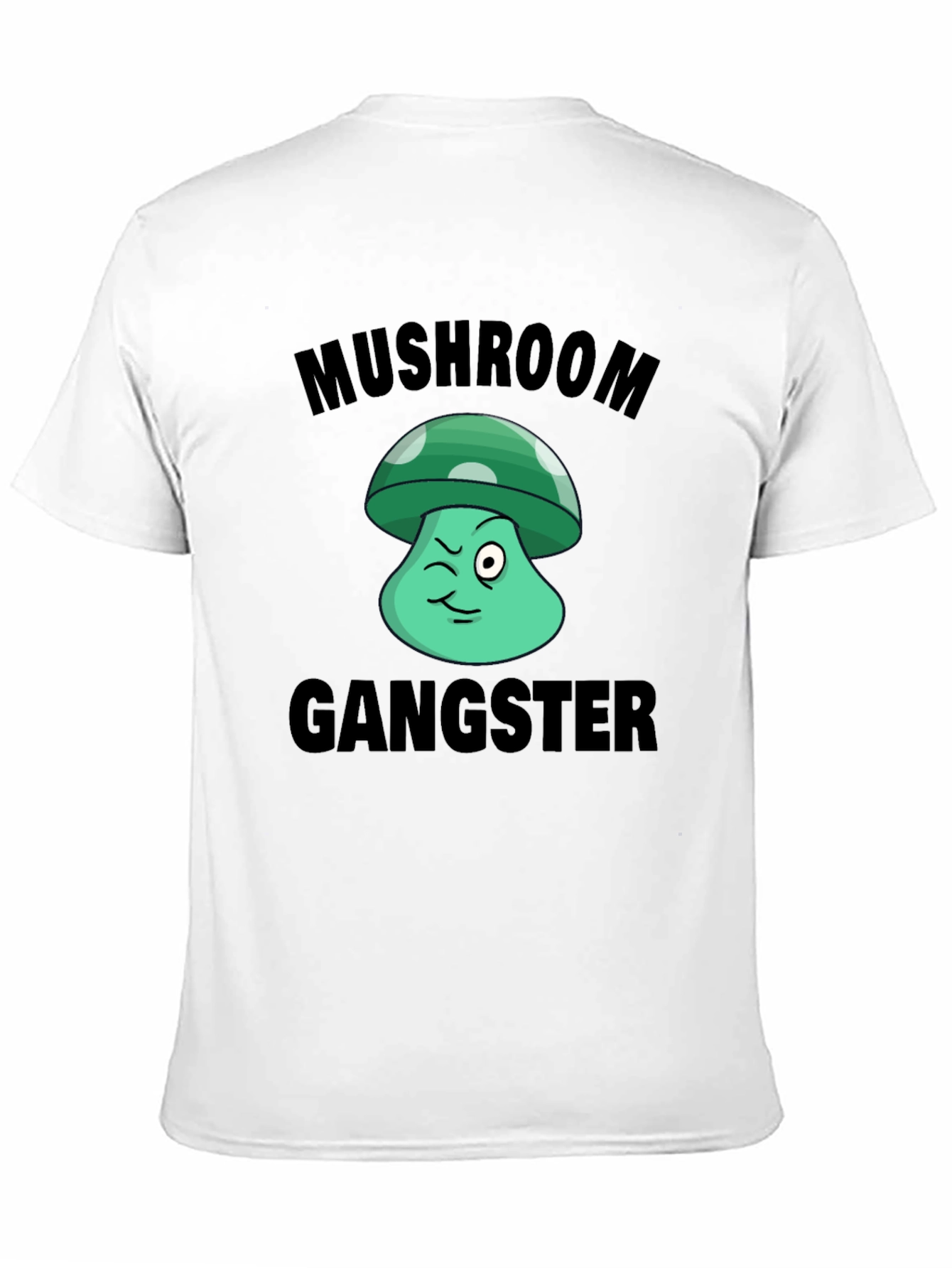 Mushroom Gangster Graphic T-Shirt