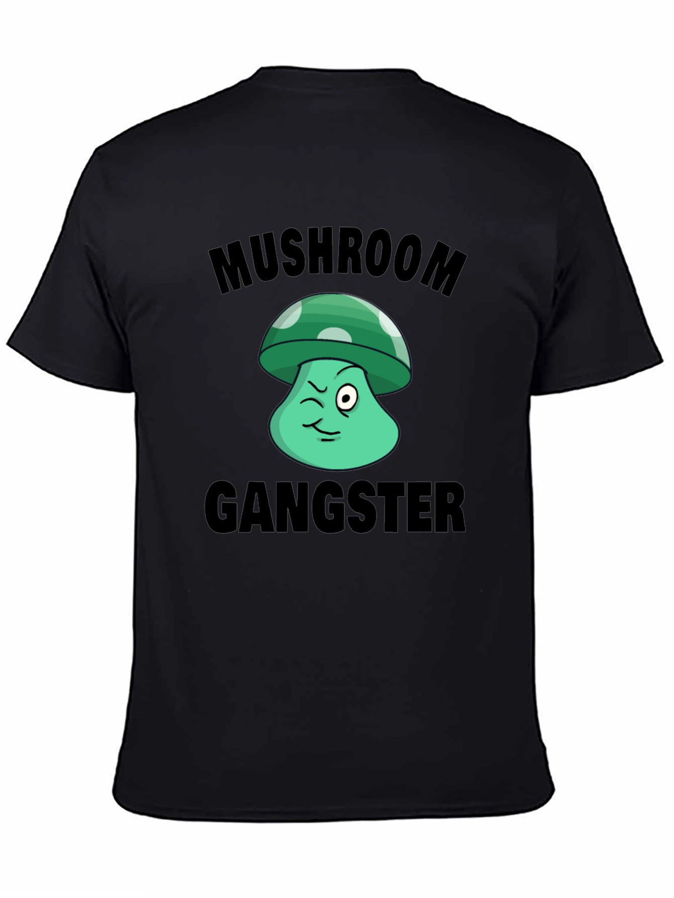Mushroom Gangster Graphic T-Shirt