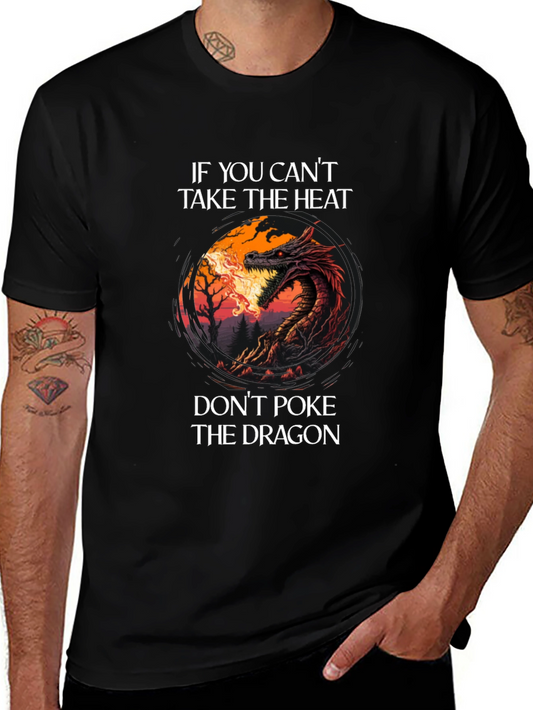 Dragon Heat T-Shirt - Fantasy Graphic Tee