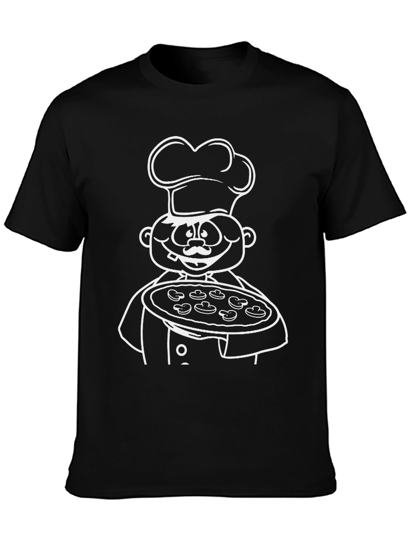 Chef Pizza T-Shirt - Unique Graphic Tee