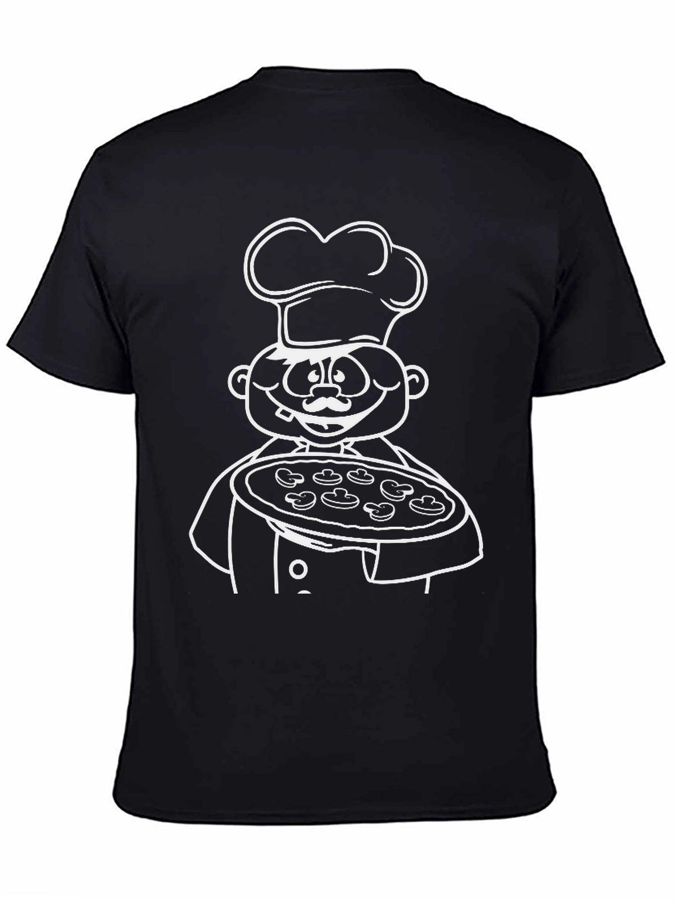 Chef Pizza T-Shirt - Unique Graphic Tee