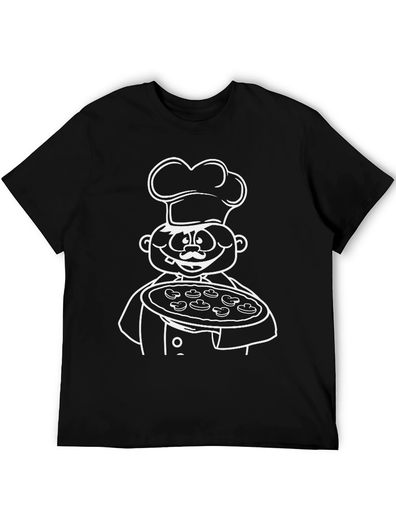 Chef Pizza T-Shirt - Unique Graphic Tee