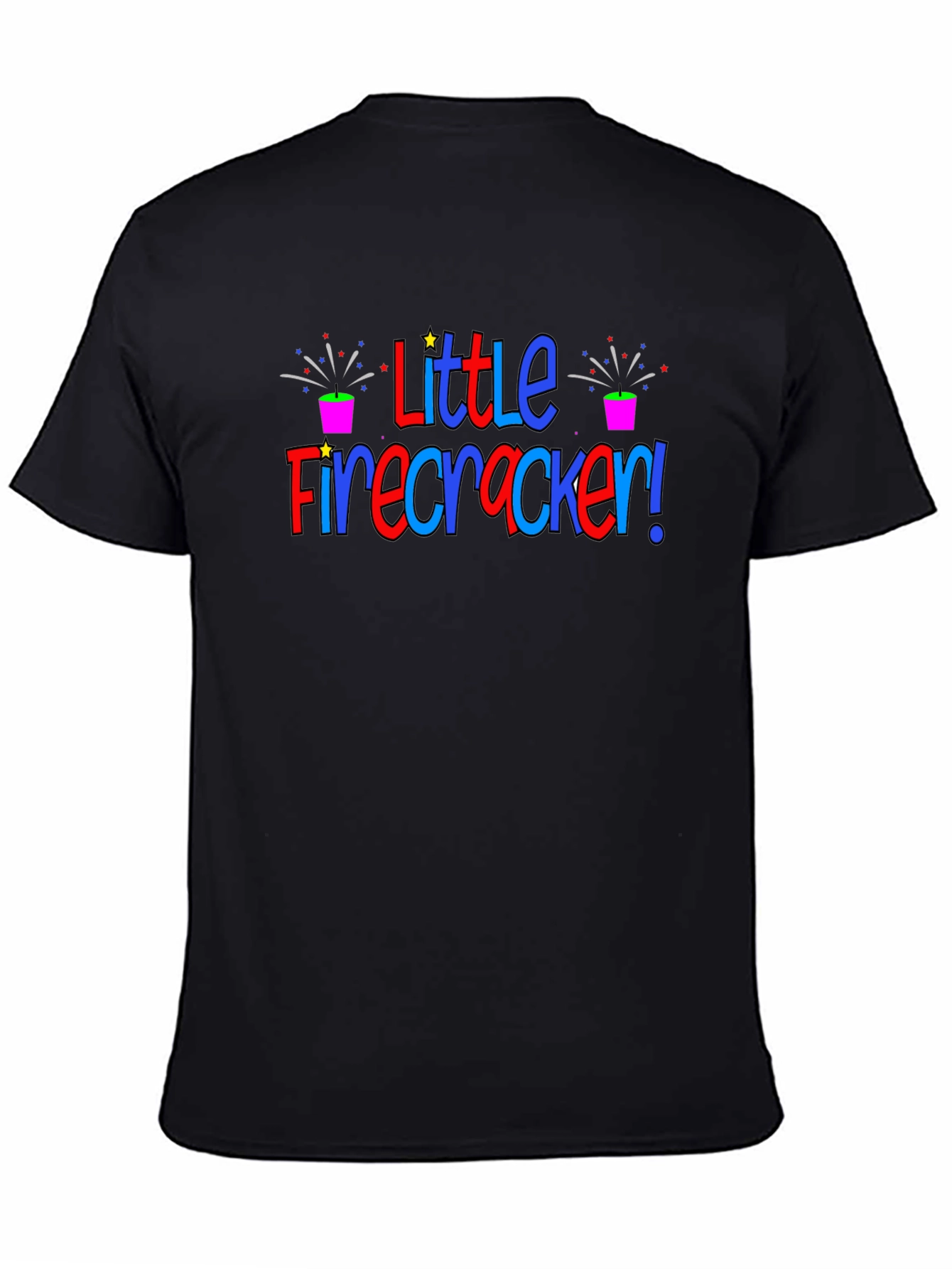 Little Firecracker Tee - Patriotic T-Shirt