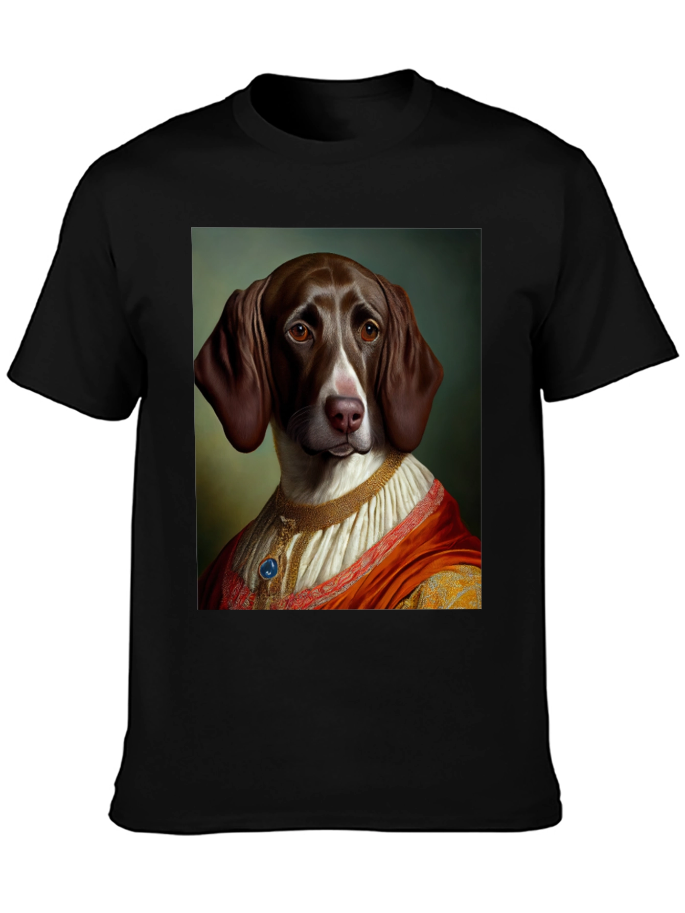Regal Dog Portrait T-Shirt
