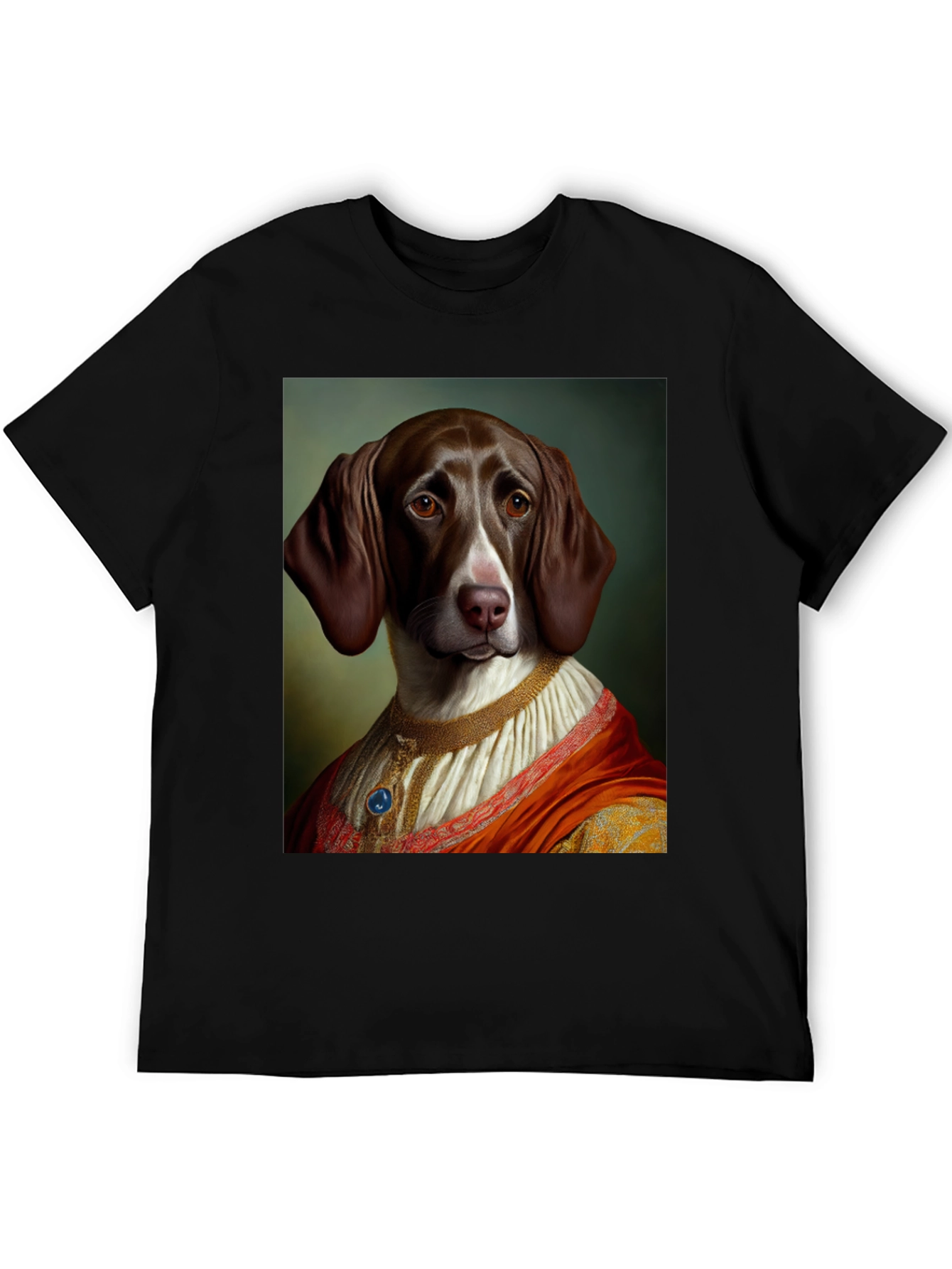 Regal Dog Portrait T-Shirt