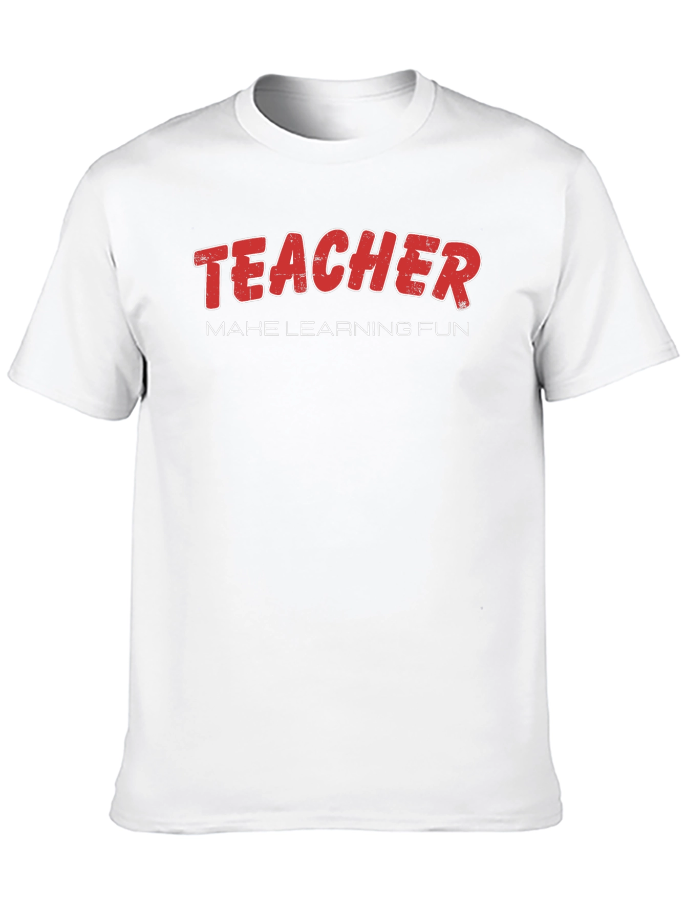 Teacher Make Learning Fun Black T-Shirt