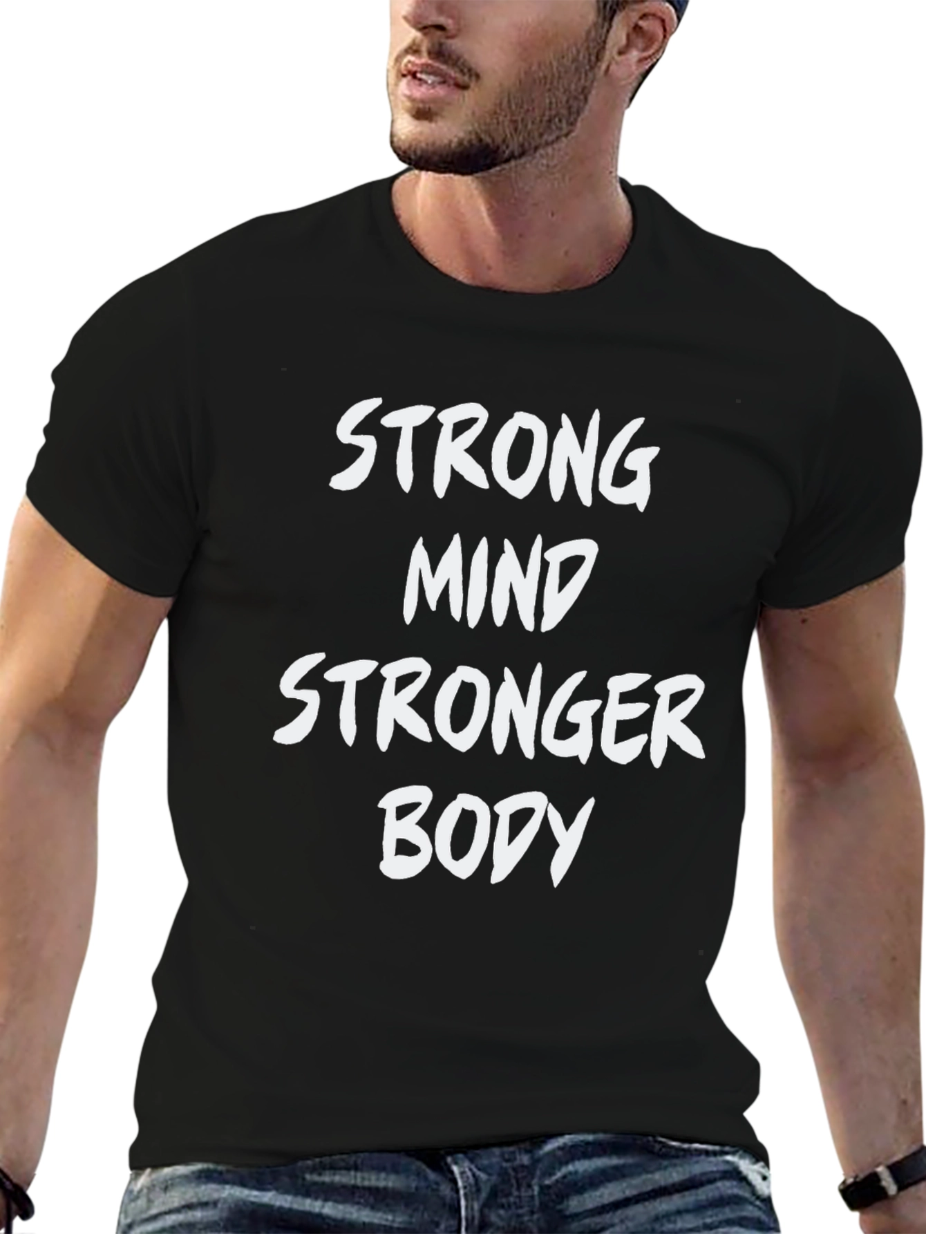 Strong Mind Stronger Body Graphic Tee