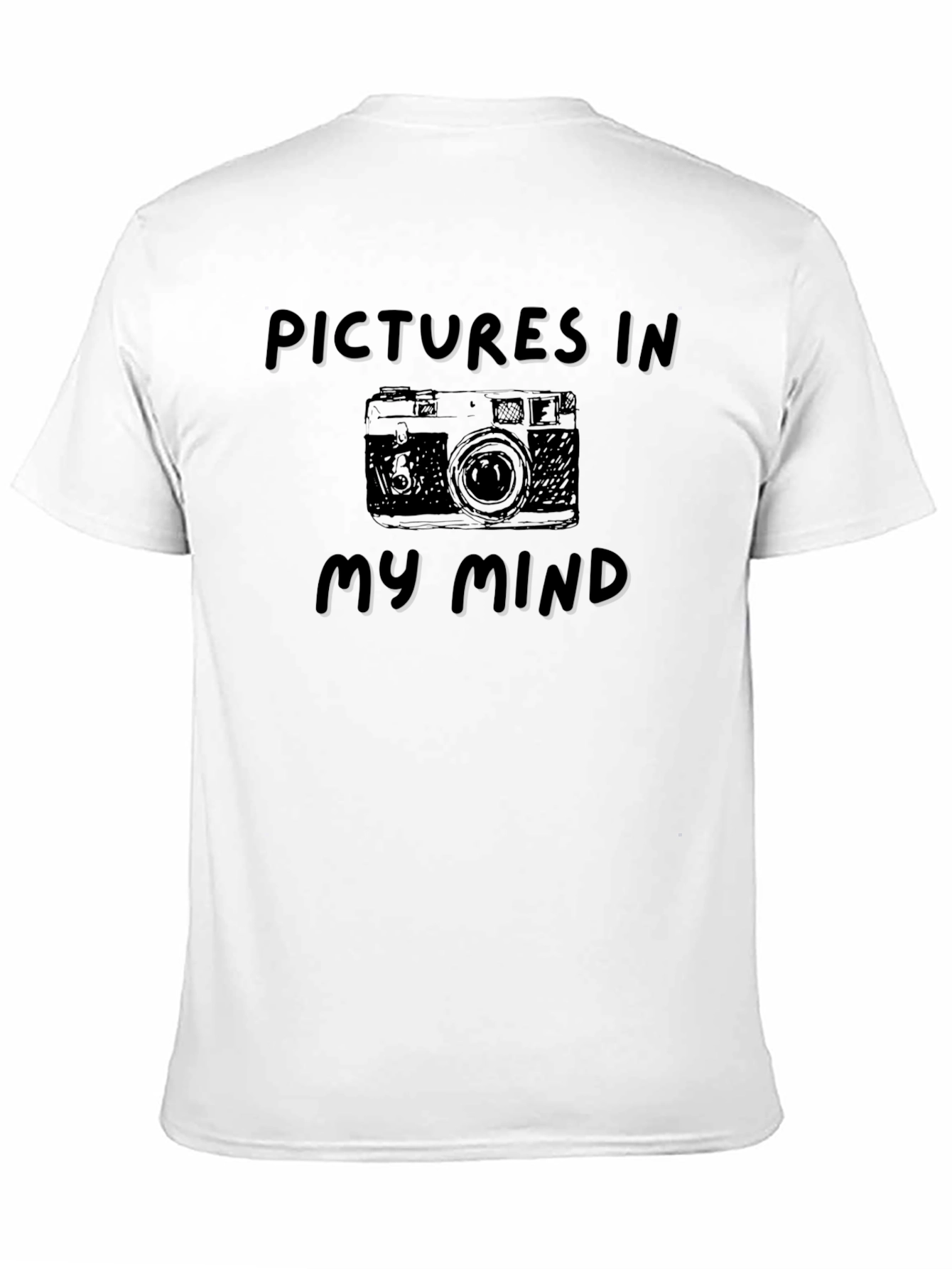 Pictures In My Mind Camera Graphic T-Shirt