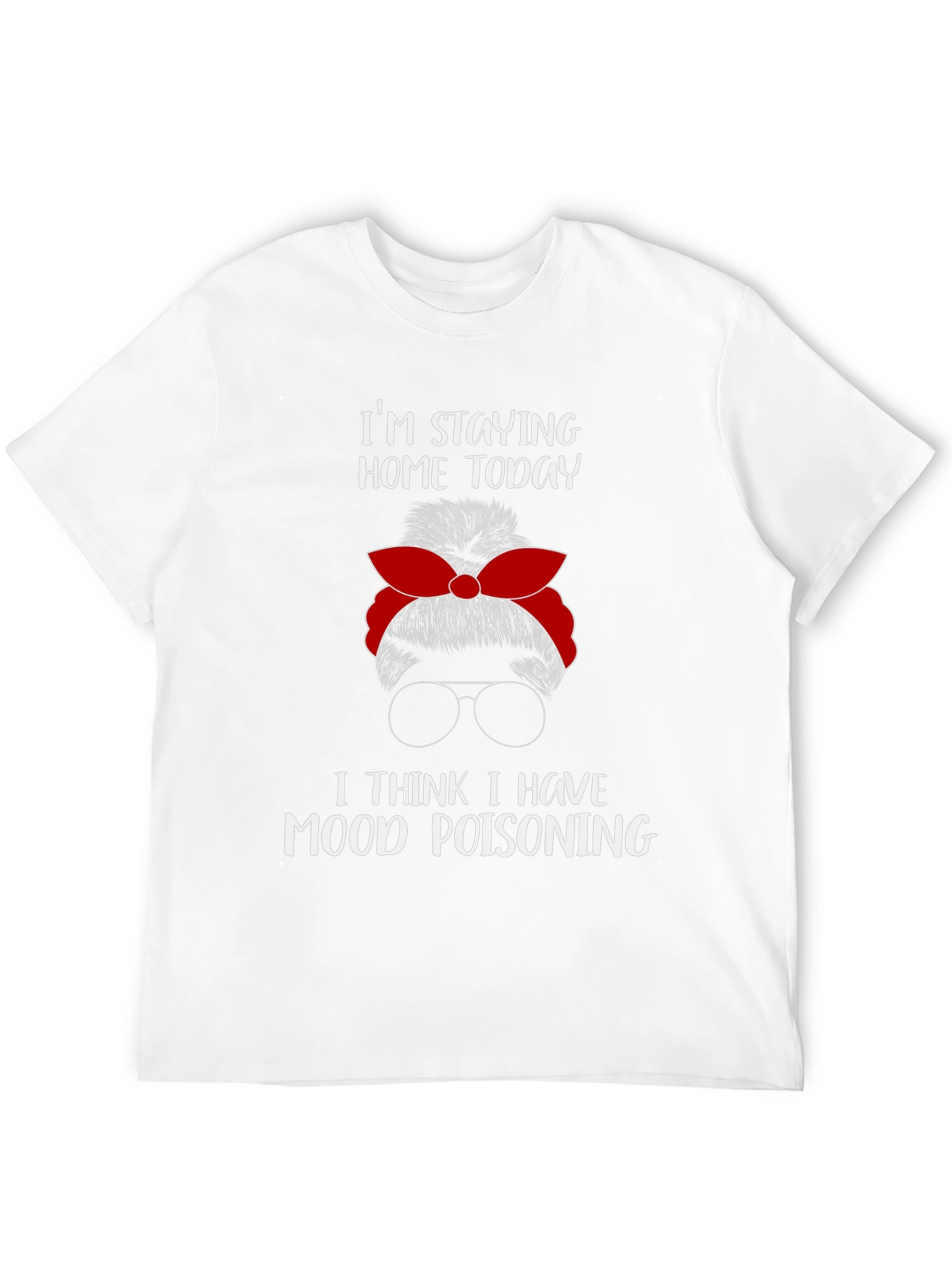 Mood Poisoning Messy Bun T-Shirt