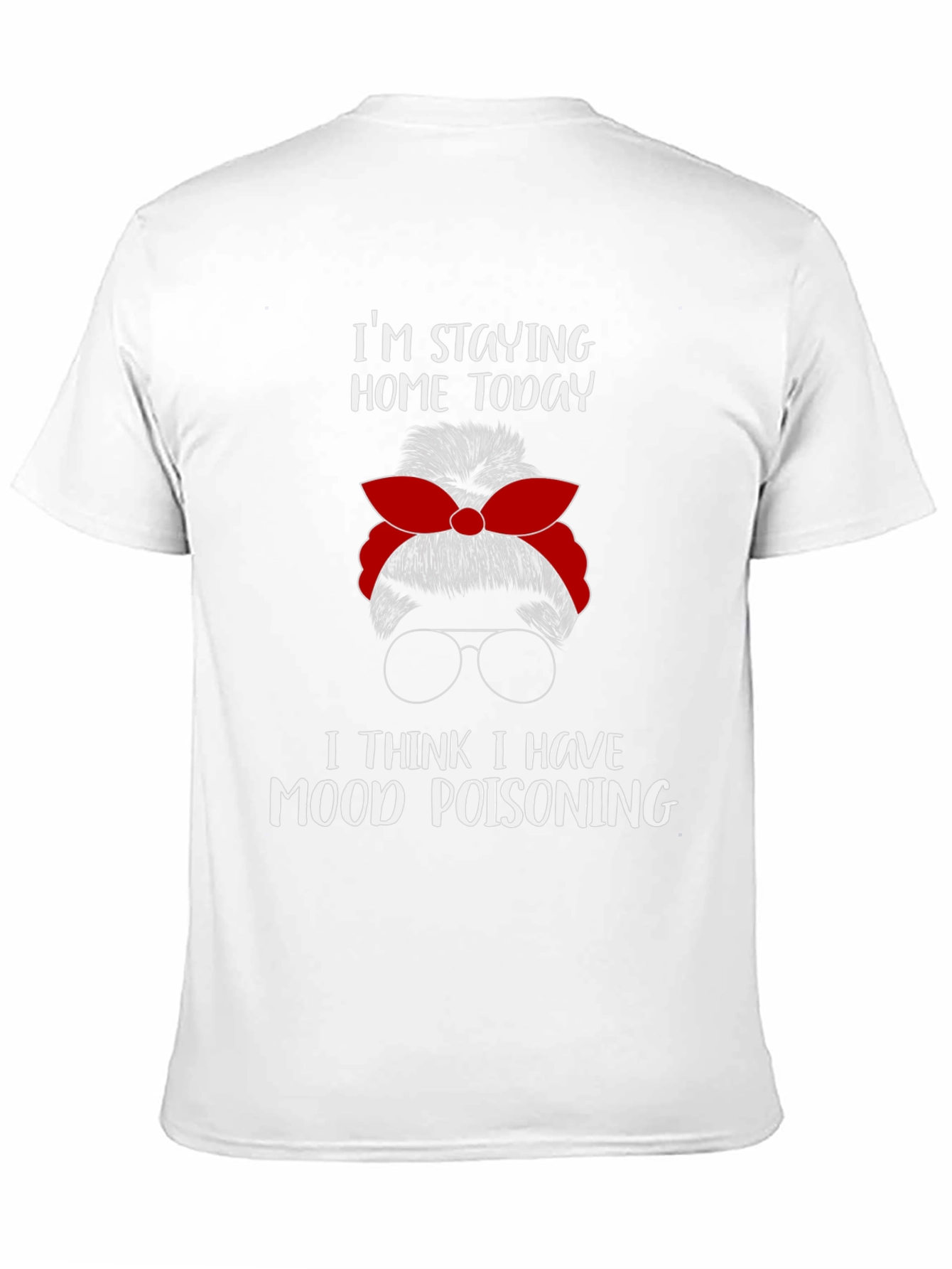 Mood Poisoning Messy Bun T-Shirt