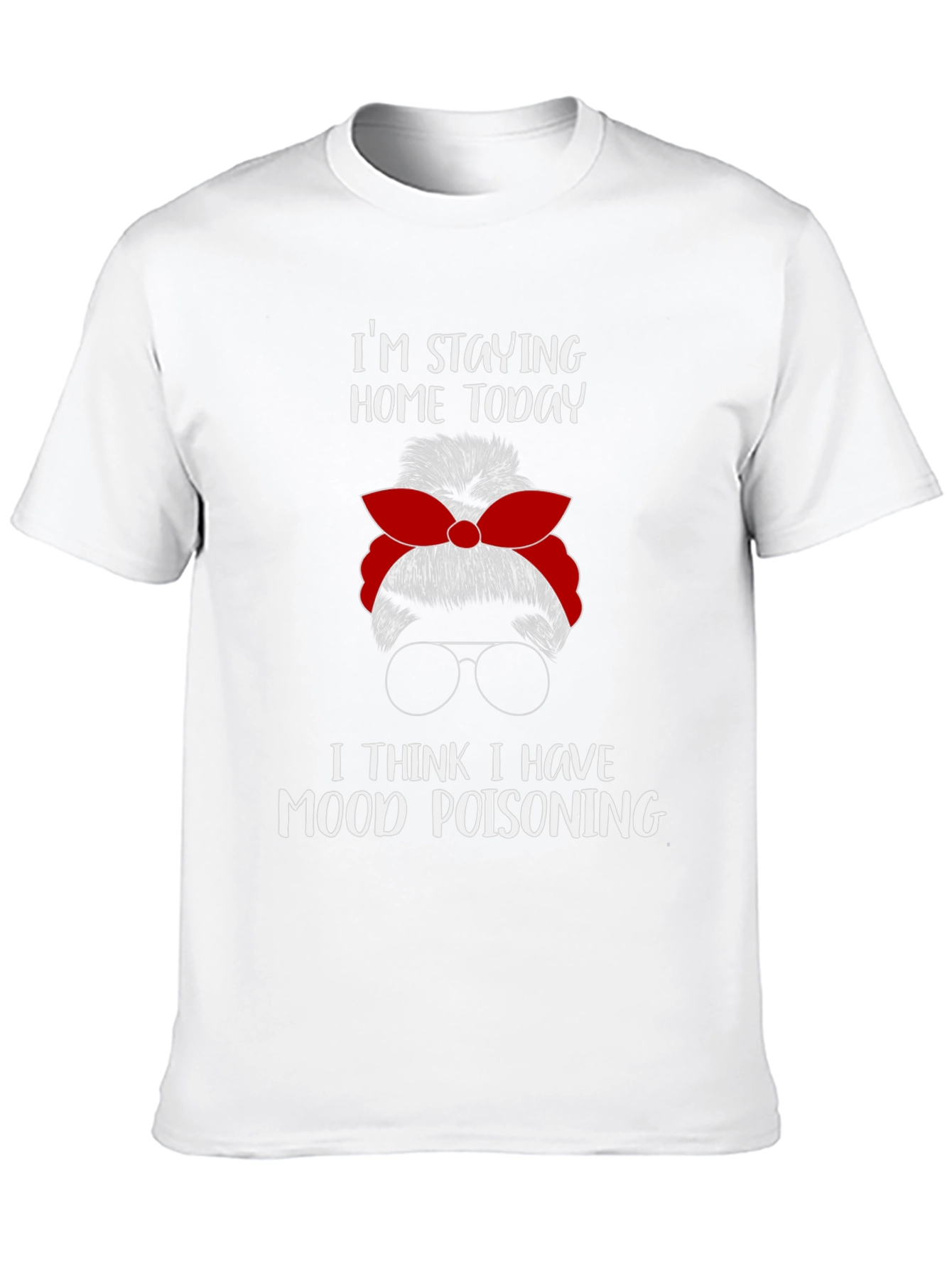 Mood Poisoning Messy Bun T-Shirt