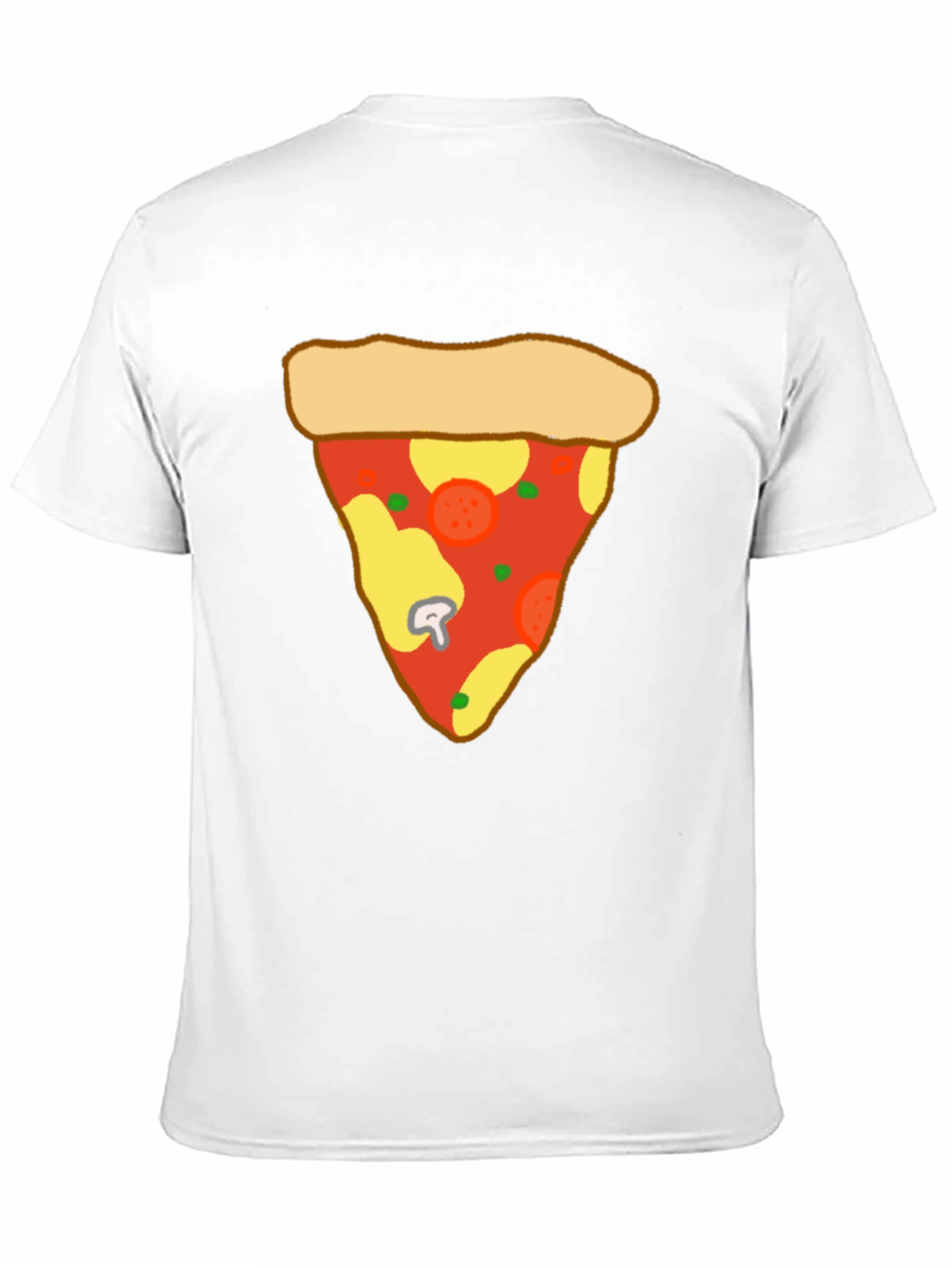 Pizza Slice Graphic Tee - Casual Comfort