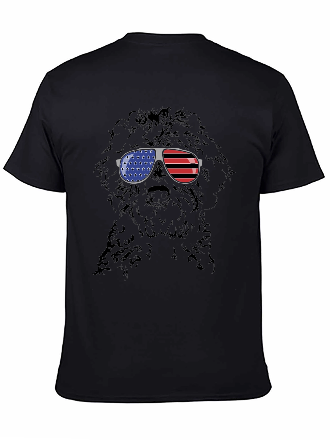 Patriotic Poodle T-Shirt