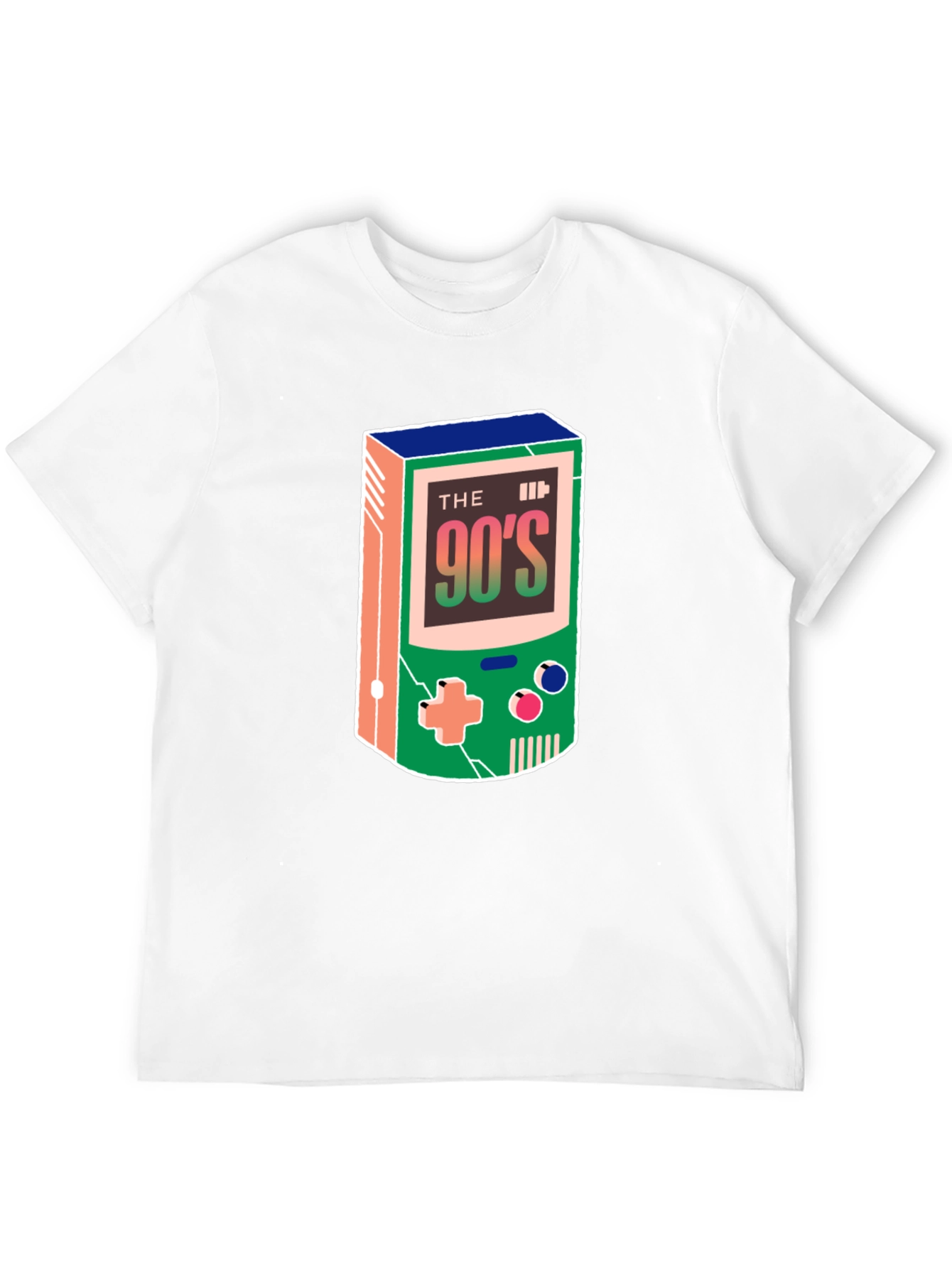 Retro 90s Game Console Graphic T-Shirt